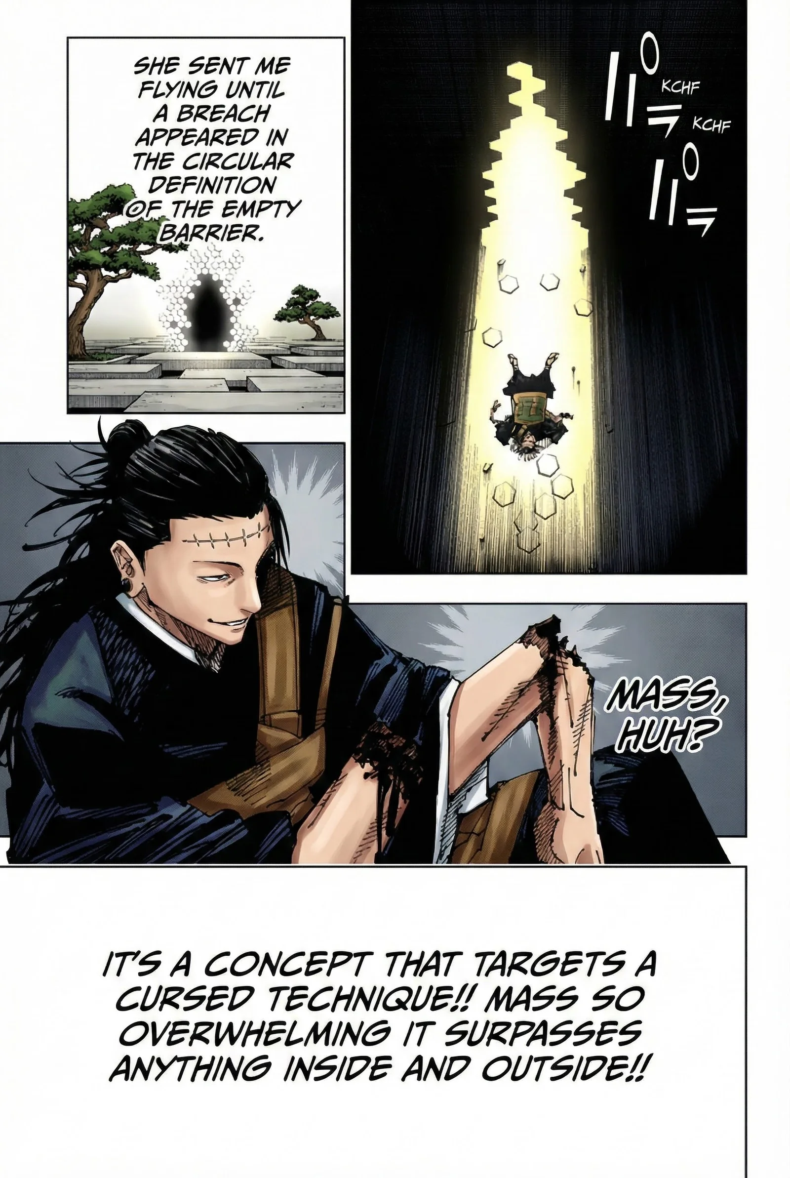 Jujutsu Kaisen Colored Manga JJK, chapter 205, page 12