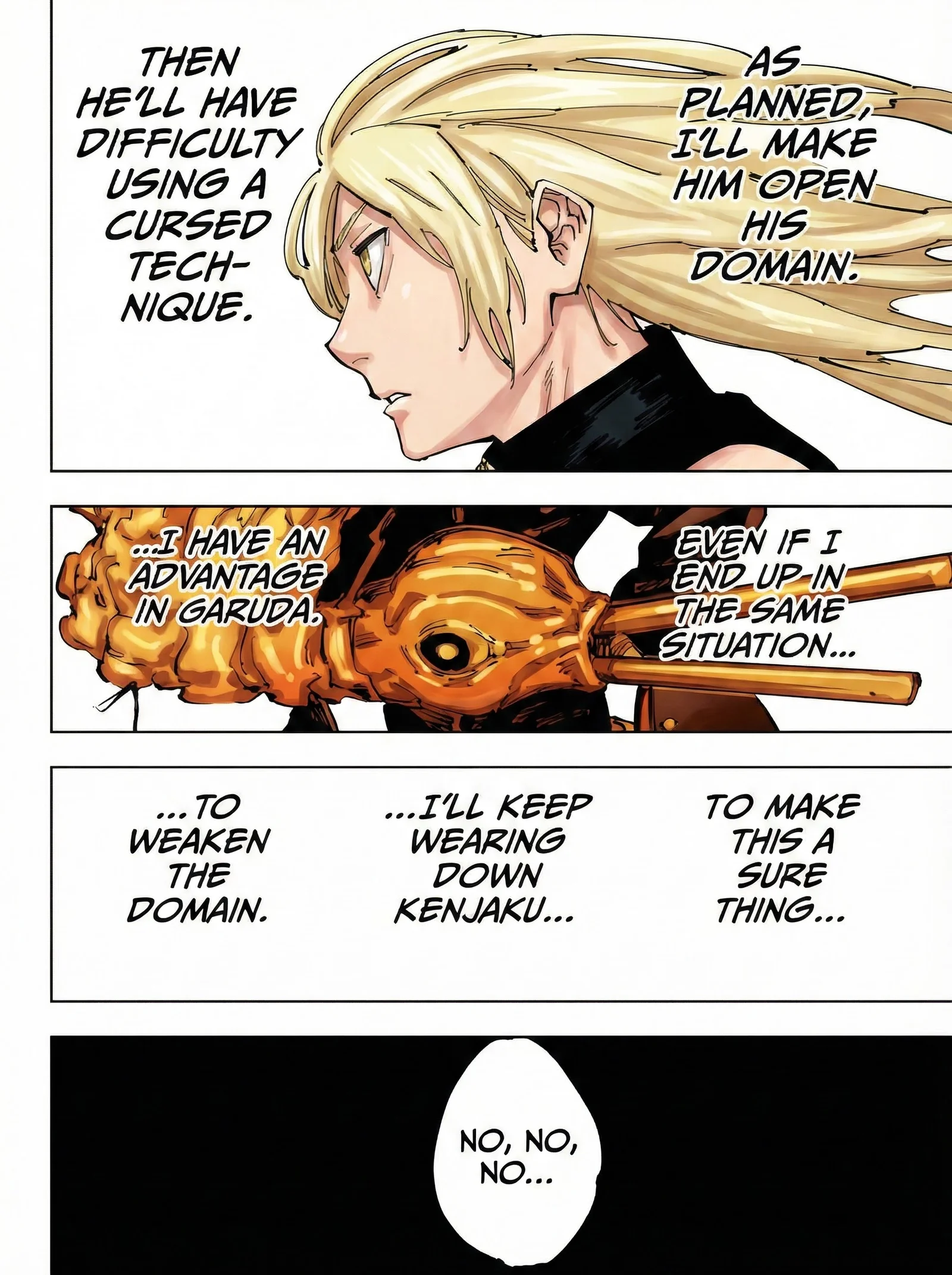 Jujutsu Kaisen Colored Manga JJK, chapter 205, page 17