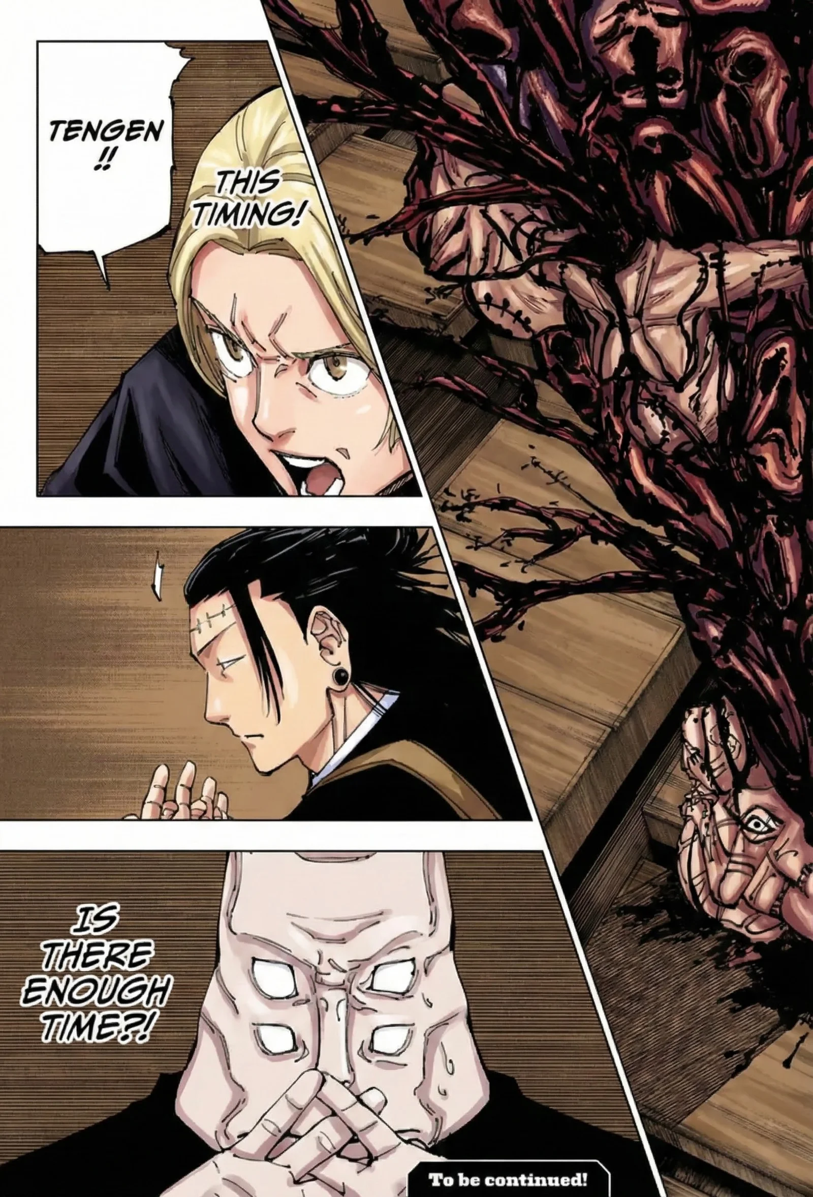 Jujutsu Kaisen Colored Manga JJK, chapter 205, page 19