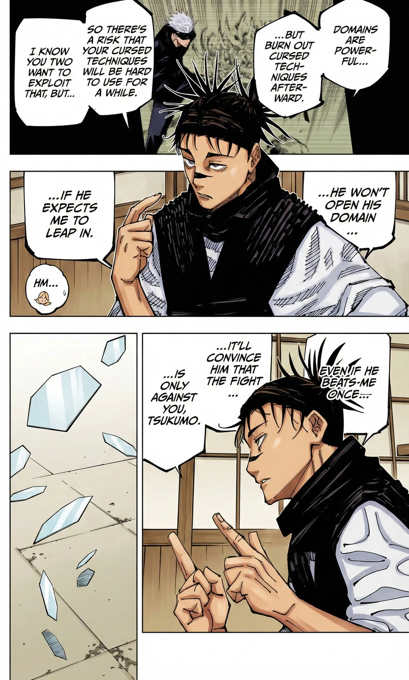 Jujutsu Kaisen Colored Manga JJK, chapter 207, page 2