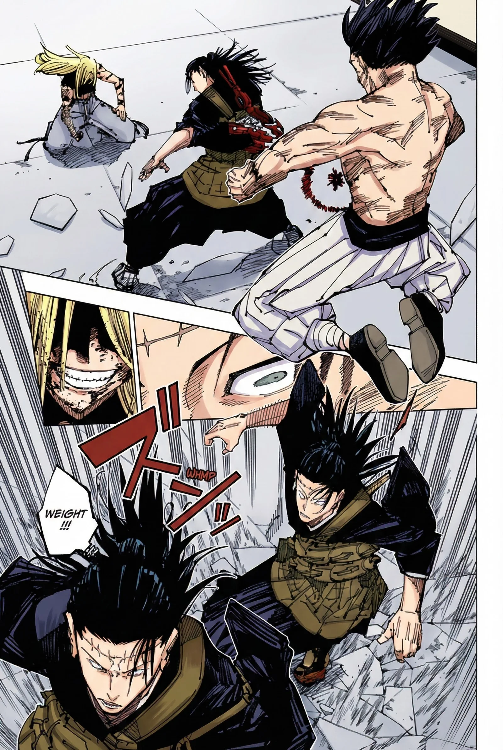 Jujutsu Kaisen Colored Manga JJK, chapter 207, page 3