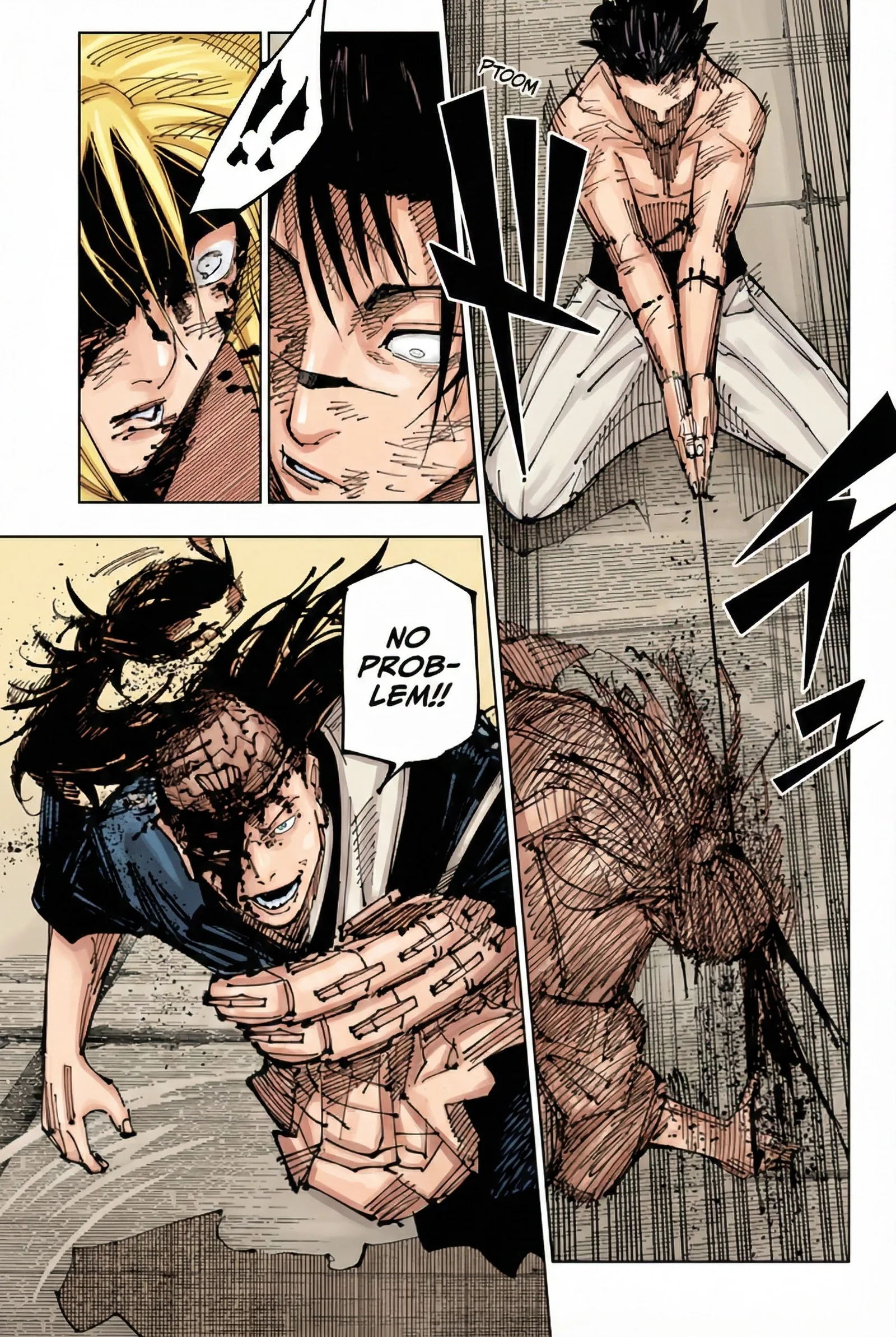 Jujutsu Kaisen Colored Manga JJK, chapter 207, page 5