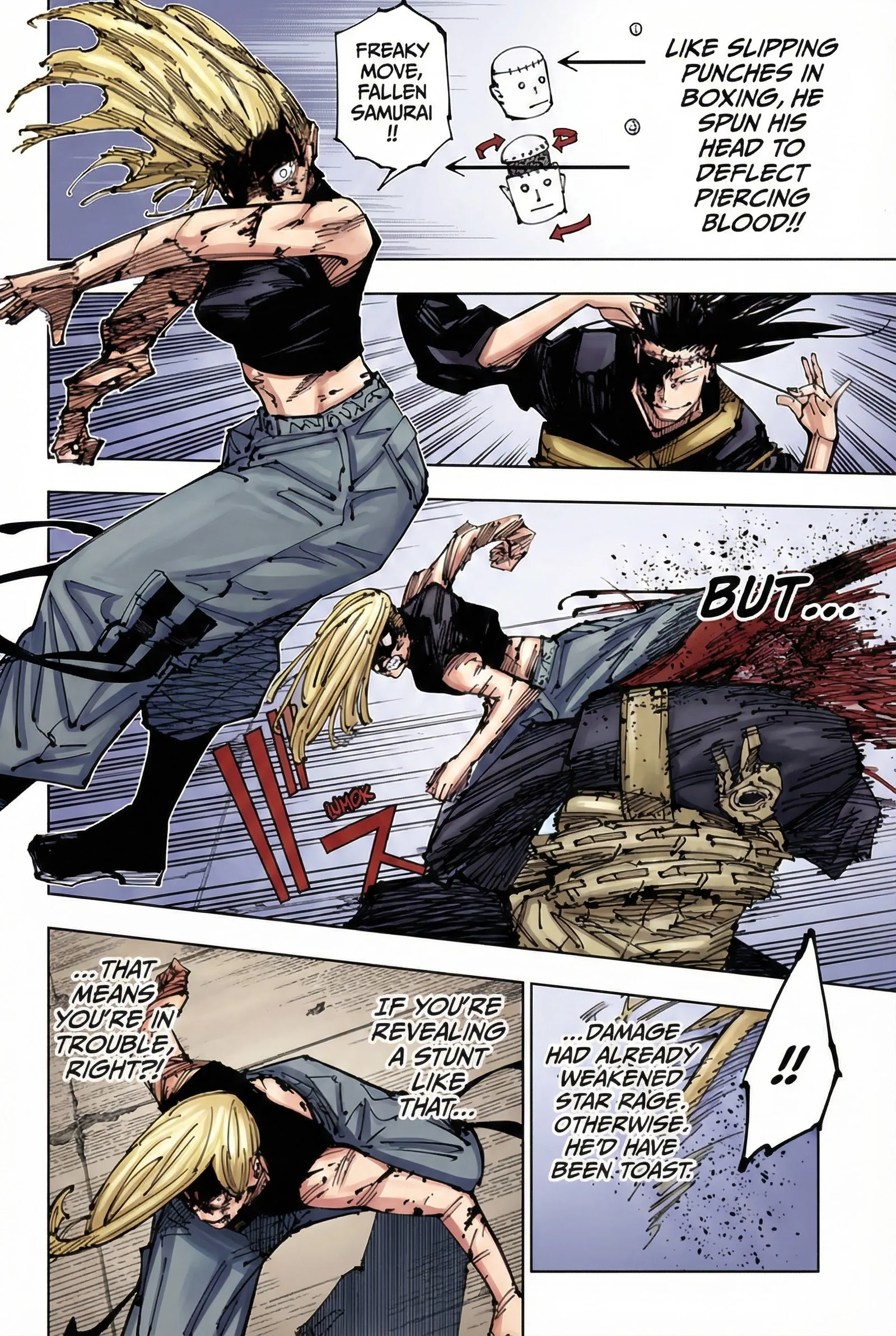 Jujutsu Kaisen Colored Manga JJK, chapter 207, page 6