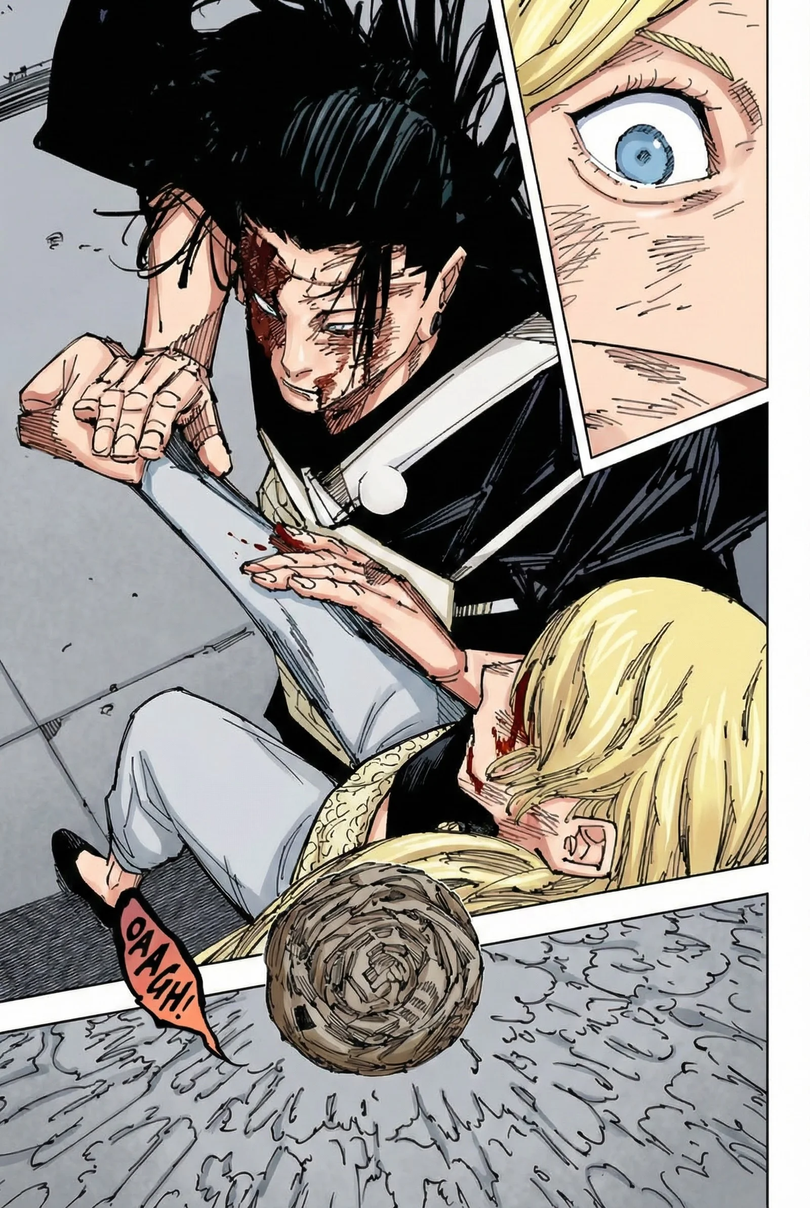 Jujutsu Kaisen Colored Manga JJK, chapter 207, page 17