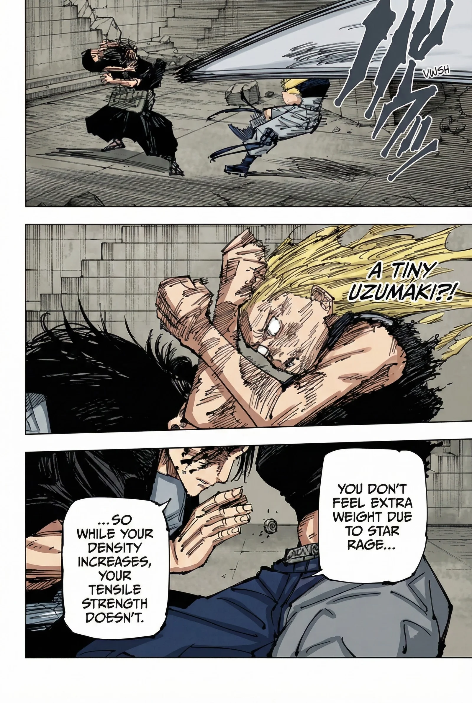 Jujutsu Kaisen Colored Manga JJK, chapter 207, page 18