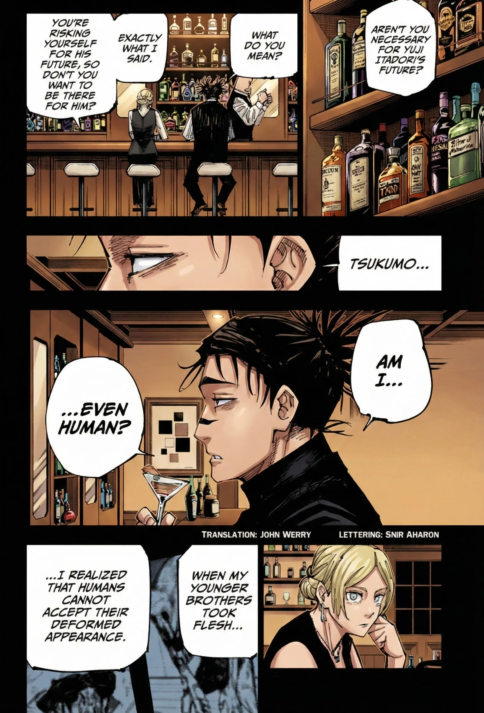 Jujutsu Kaisen Colored Manga JJK, chapter 208, page 2