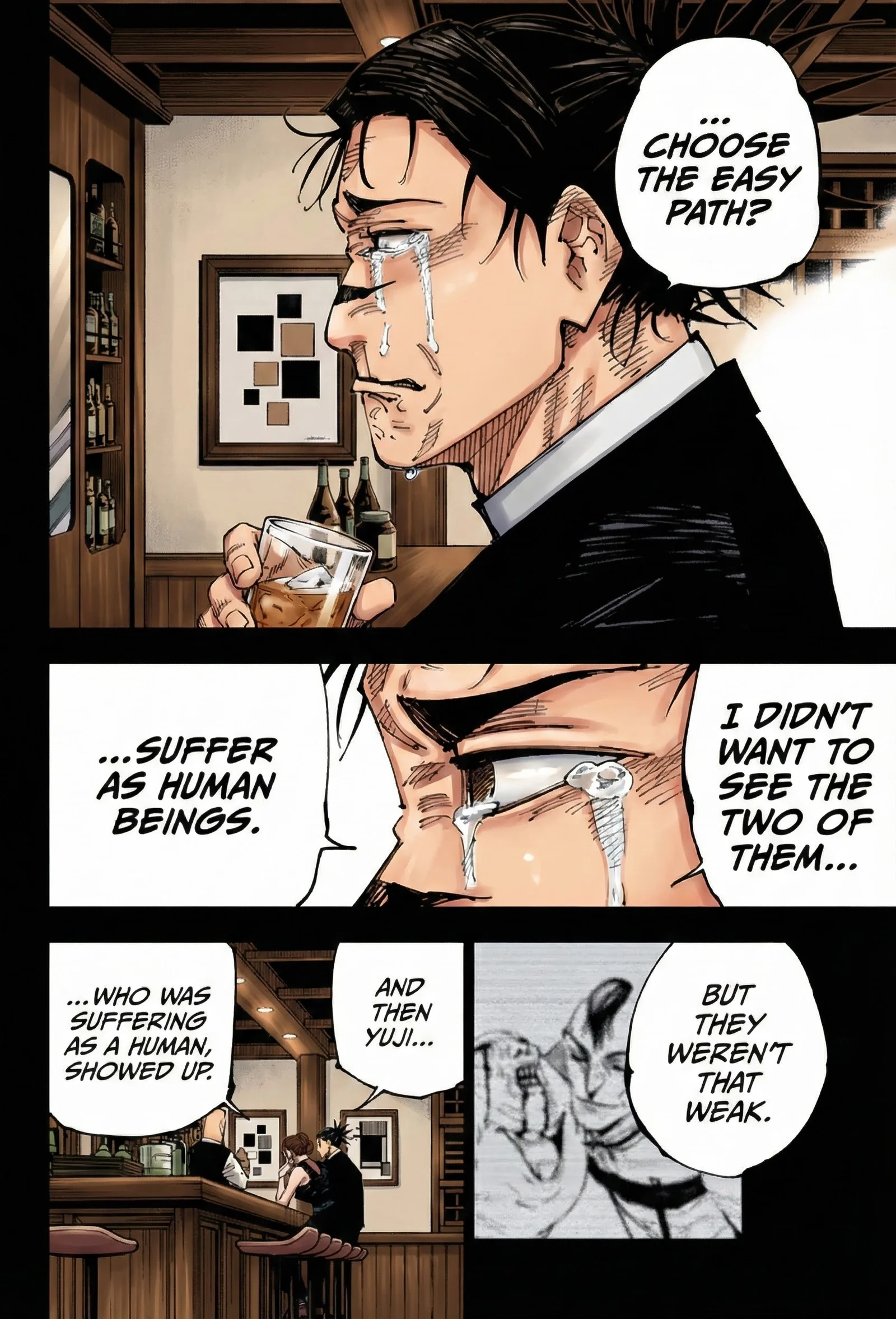 Jujutsu Kaisen Colored Manga JJK, chapter 208, page 4