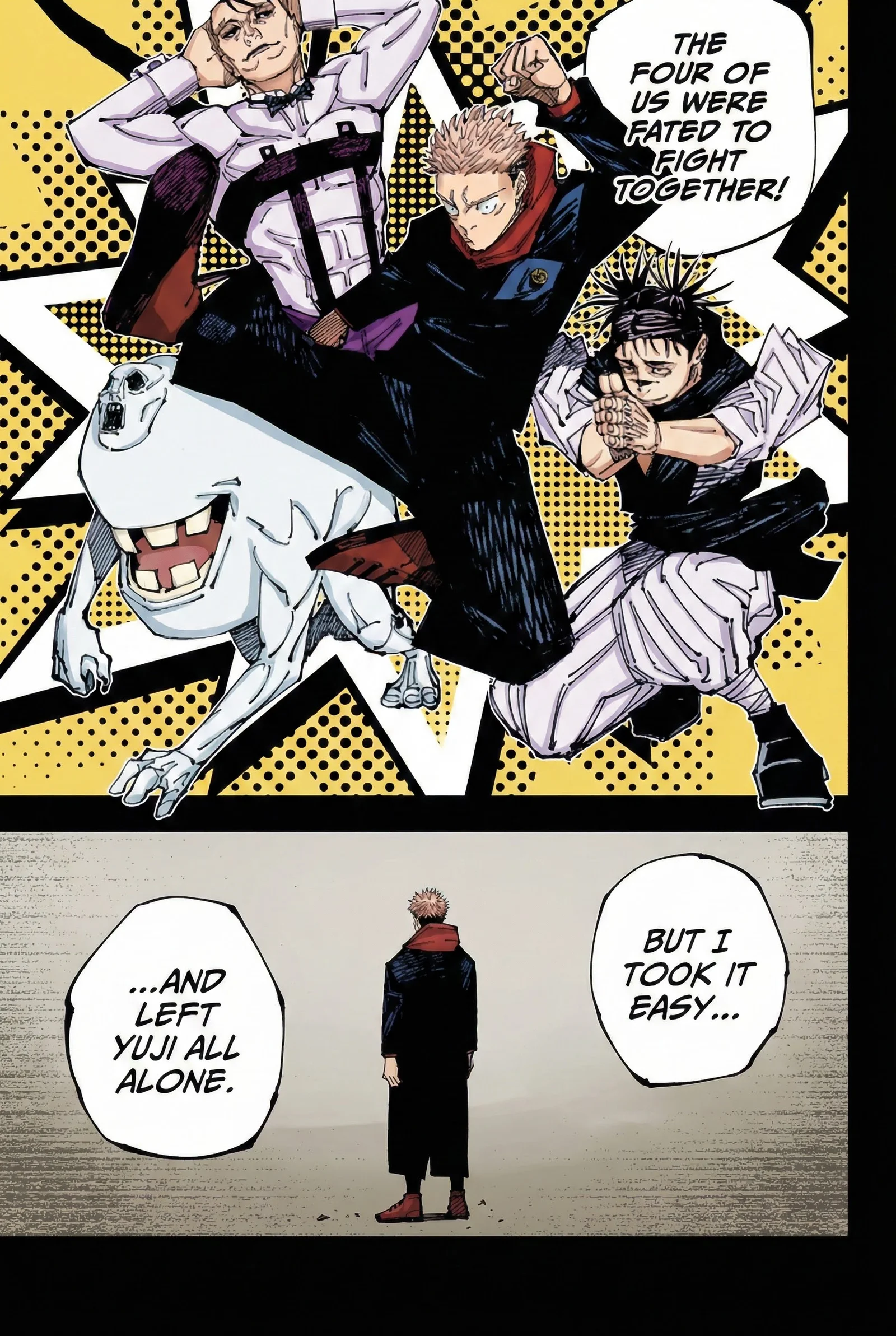 Jujutsu Kaisen Colored Manga JJK, chapter 208, page 5