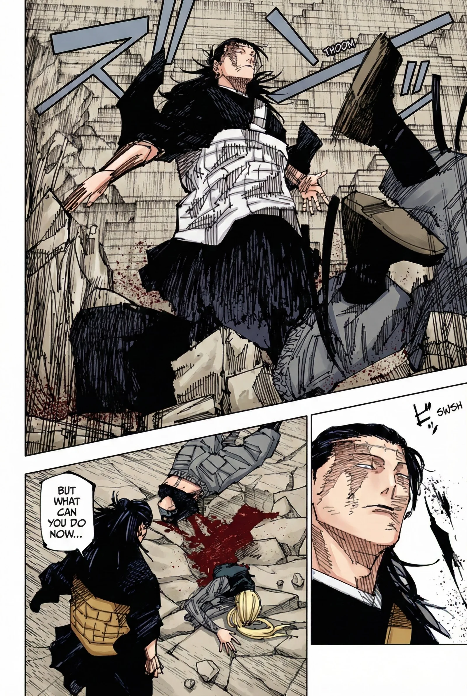 Jujutsu Kaisen Colored Manga JJK, chapter 208, page 8