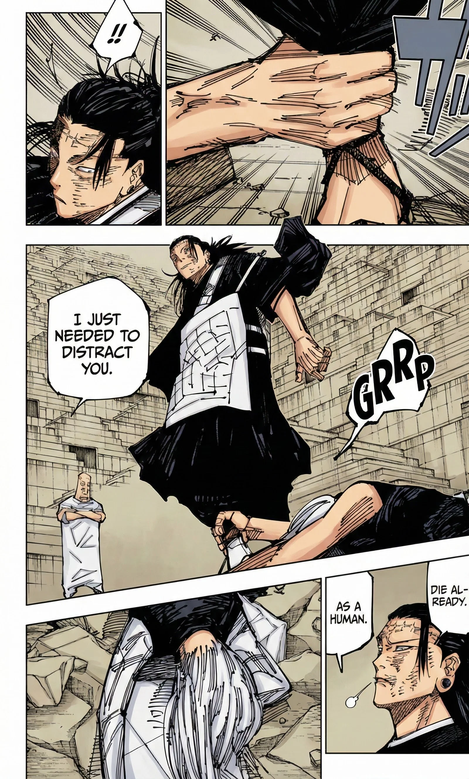 Jujutsu Kaisen Colored Manga JJK, chapter 208, page 10