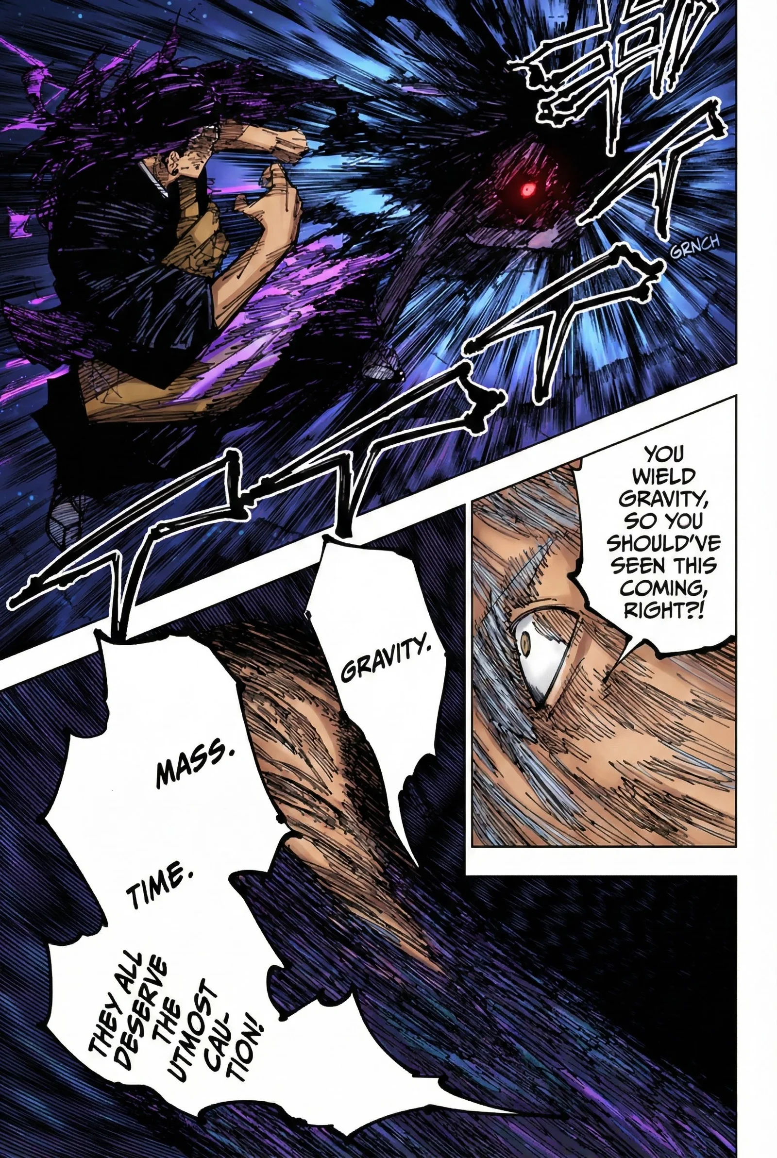 Jujutsu Kaisen Colored Manga JJK, chapter 208, page 13