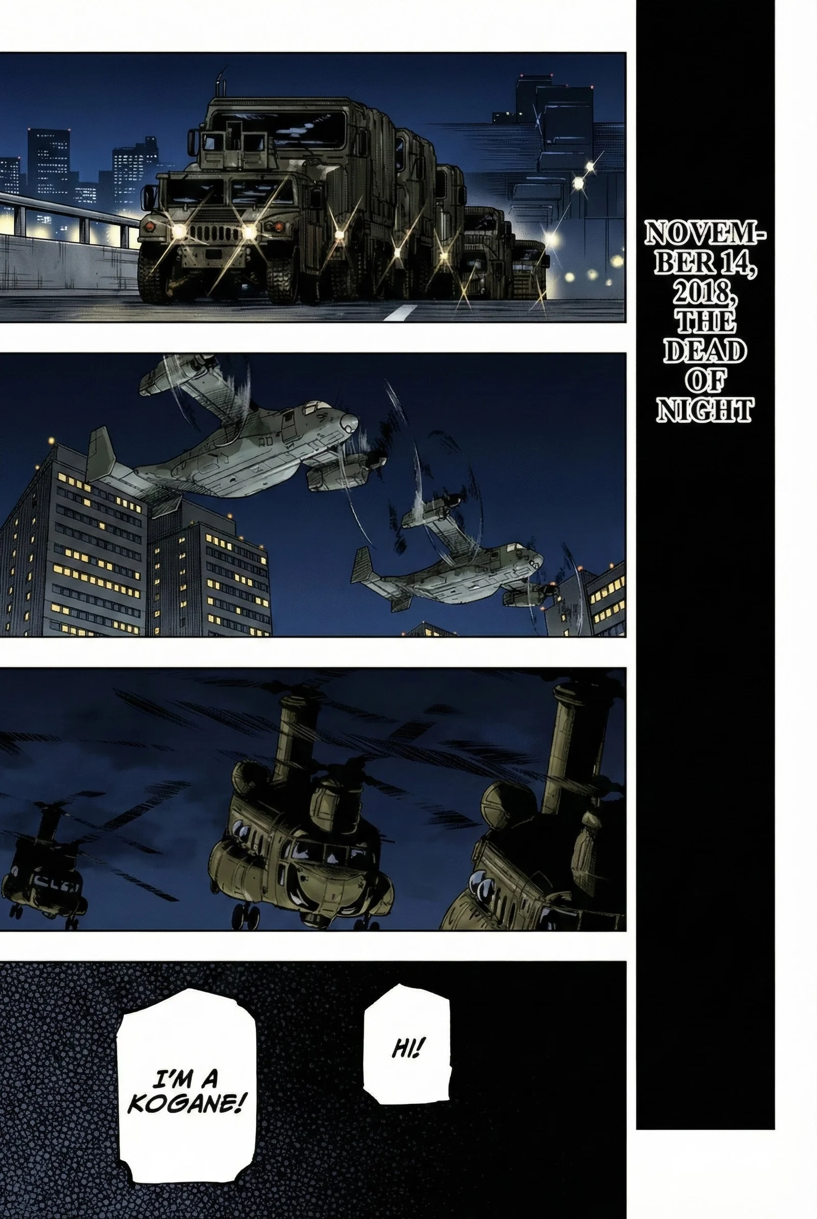 Jujutsu Kaisen Colored Manga JJK, chapter 209, page 1