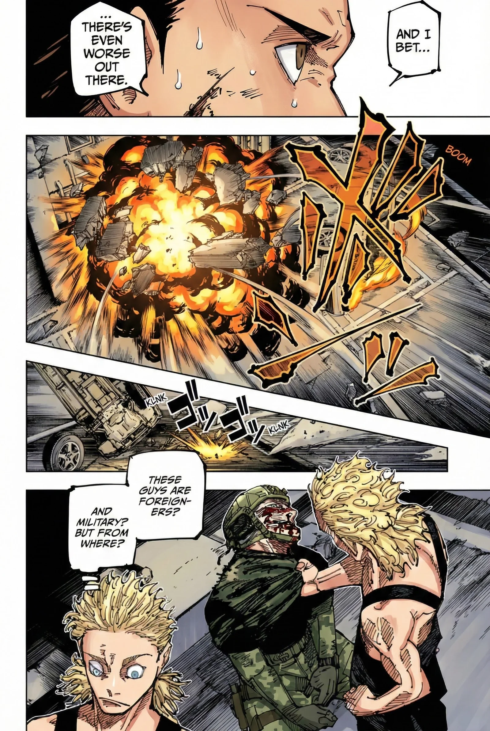 Jujutsu Kaisen Colored Manga JJK, chapter 209, page 10