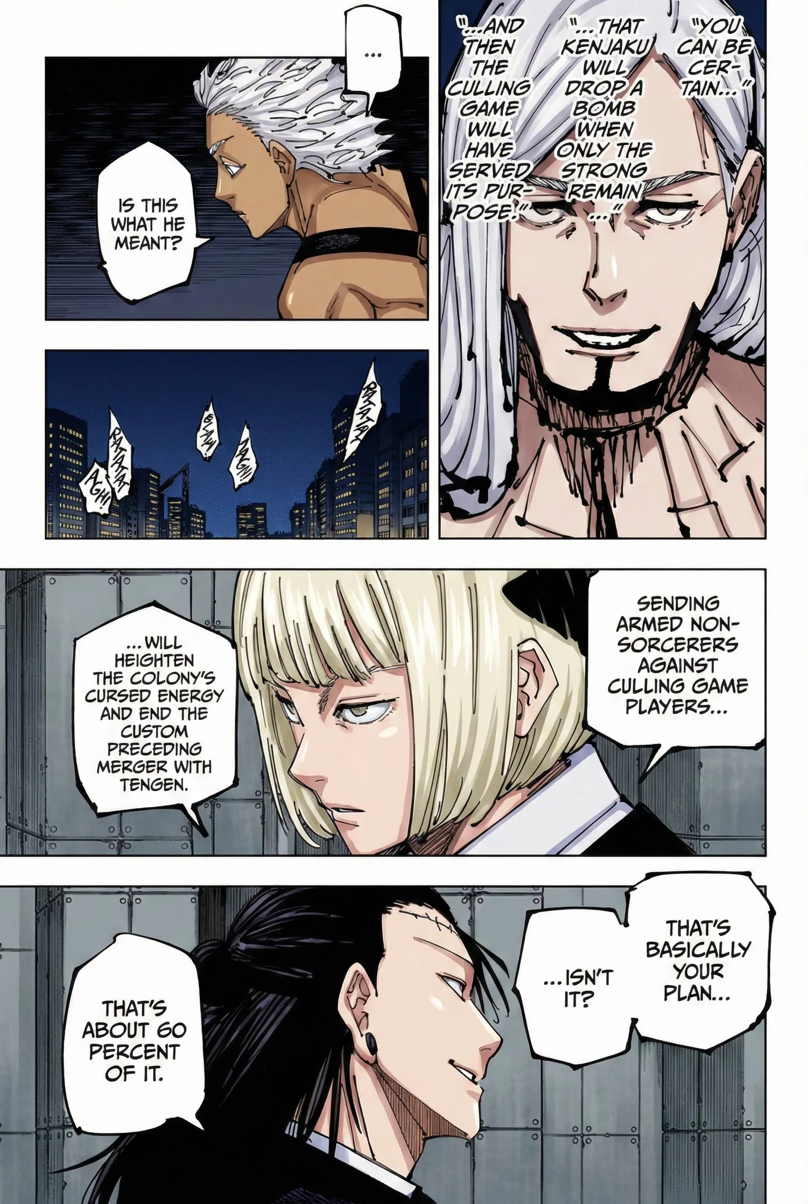 Jujutsu Kaisen Colored Manga JJK, chapter 209, page 11