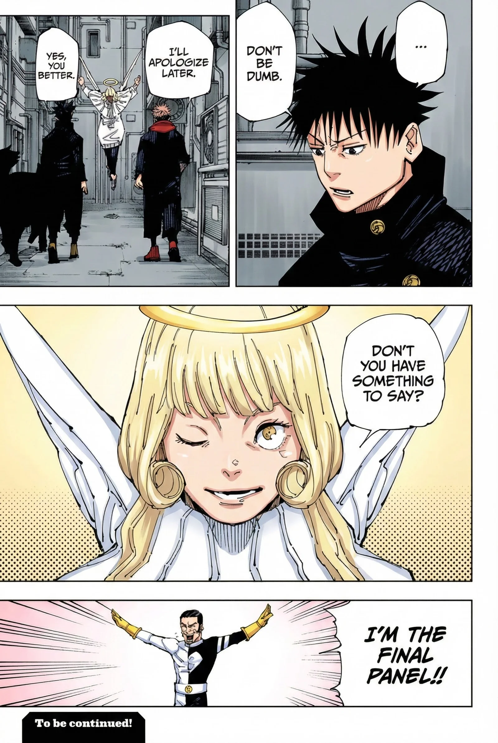 Jujutsu Kaisen Colored Manga JJK, chapter 210, page 19
