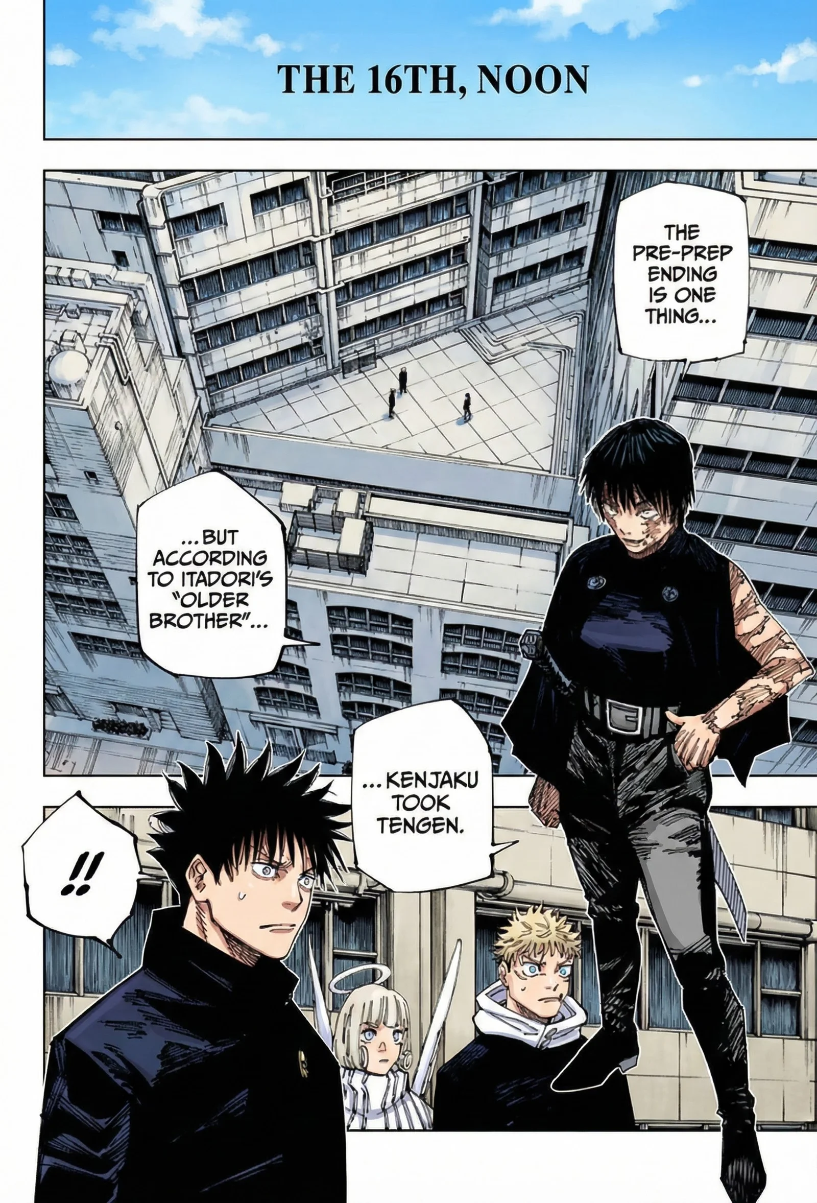 Jujutsu Kaisen Colored Manga JJK, chapter 211, page 4