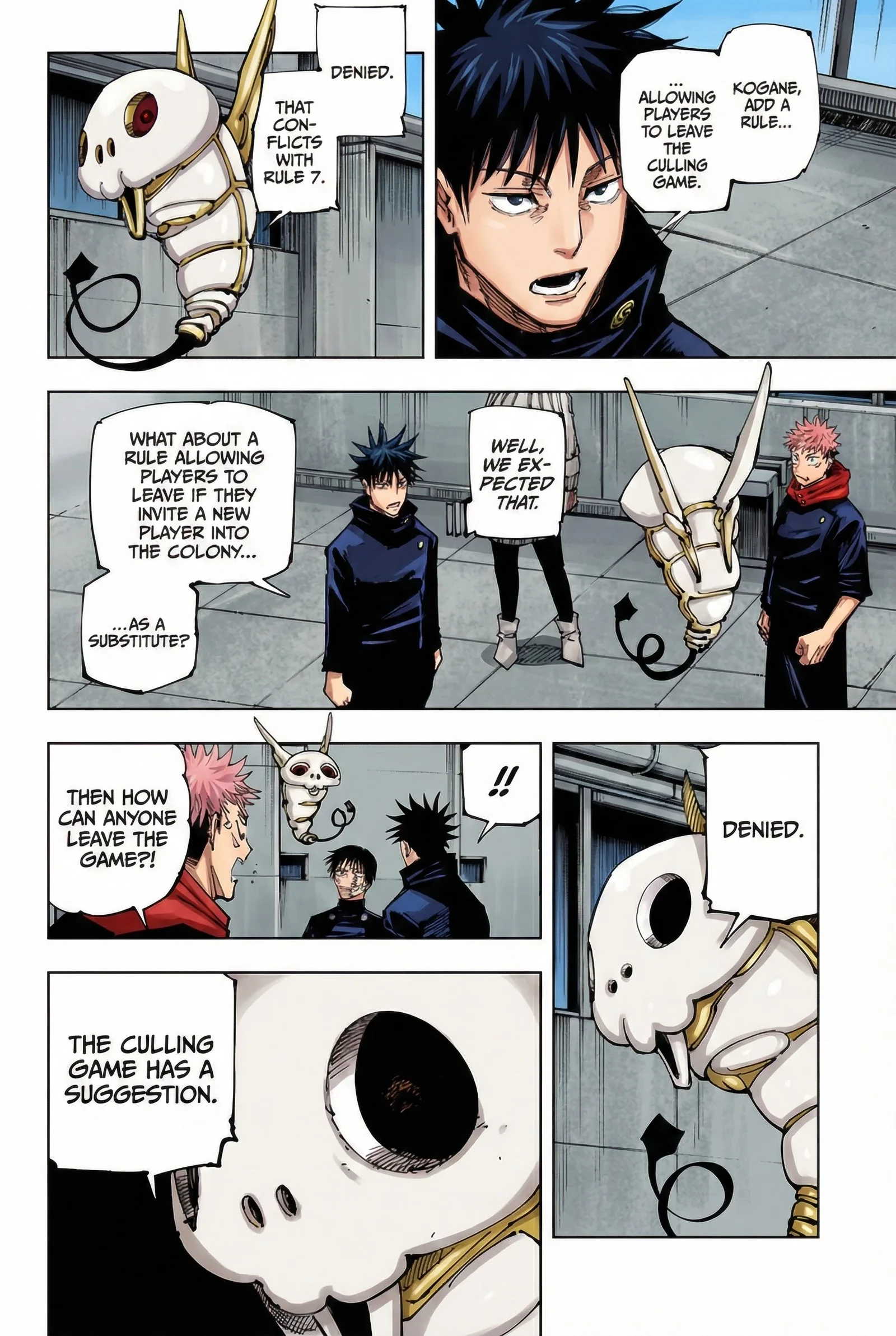 Jujutsu Kaisen Colored Manga JJK, chapter 211, page 10
