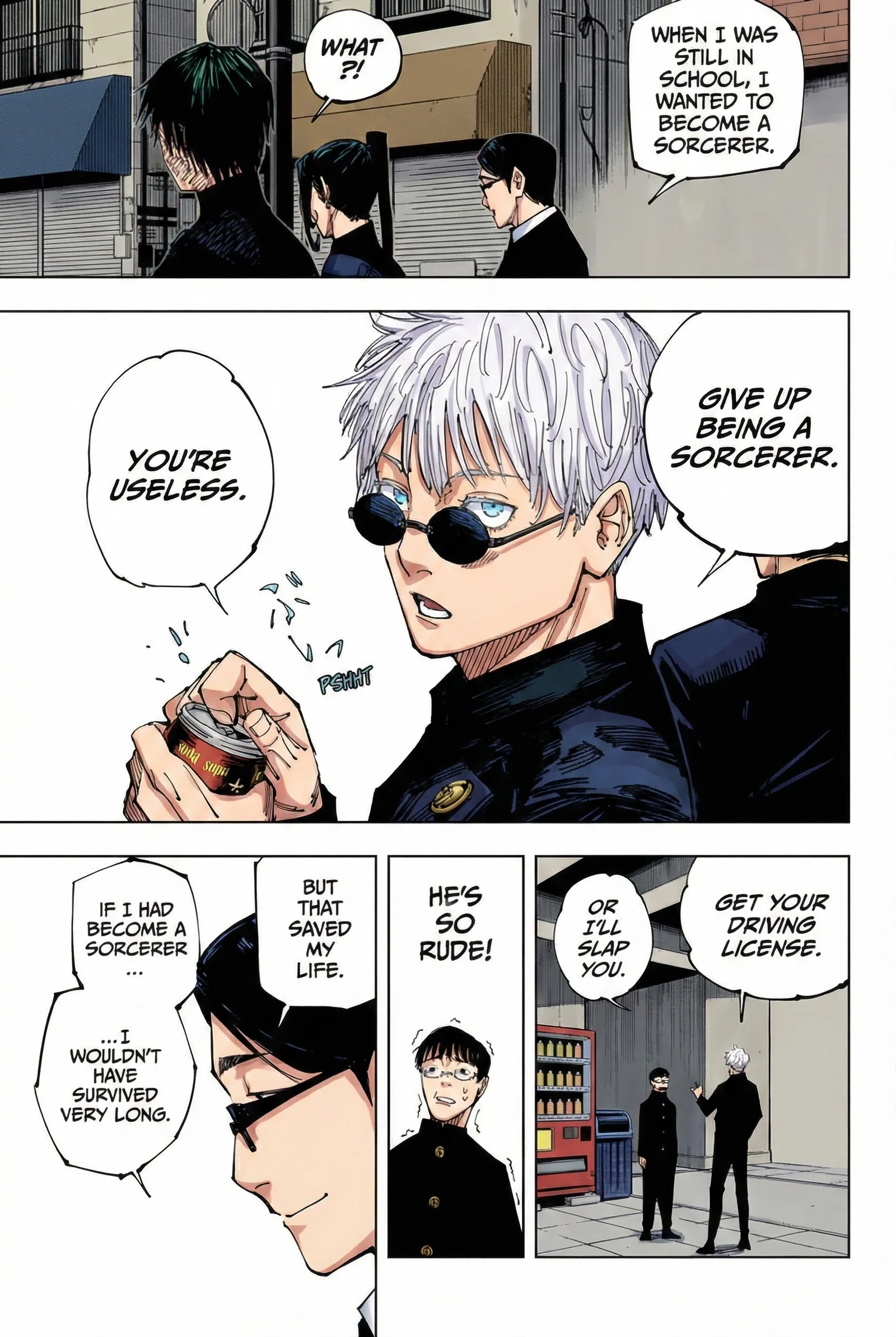 Jujutsu Kaisen Colored Manga JJK, chapter 211, page 15