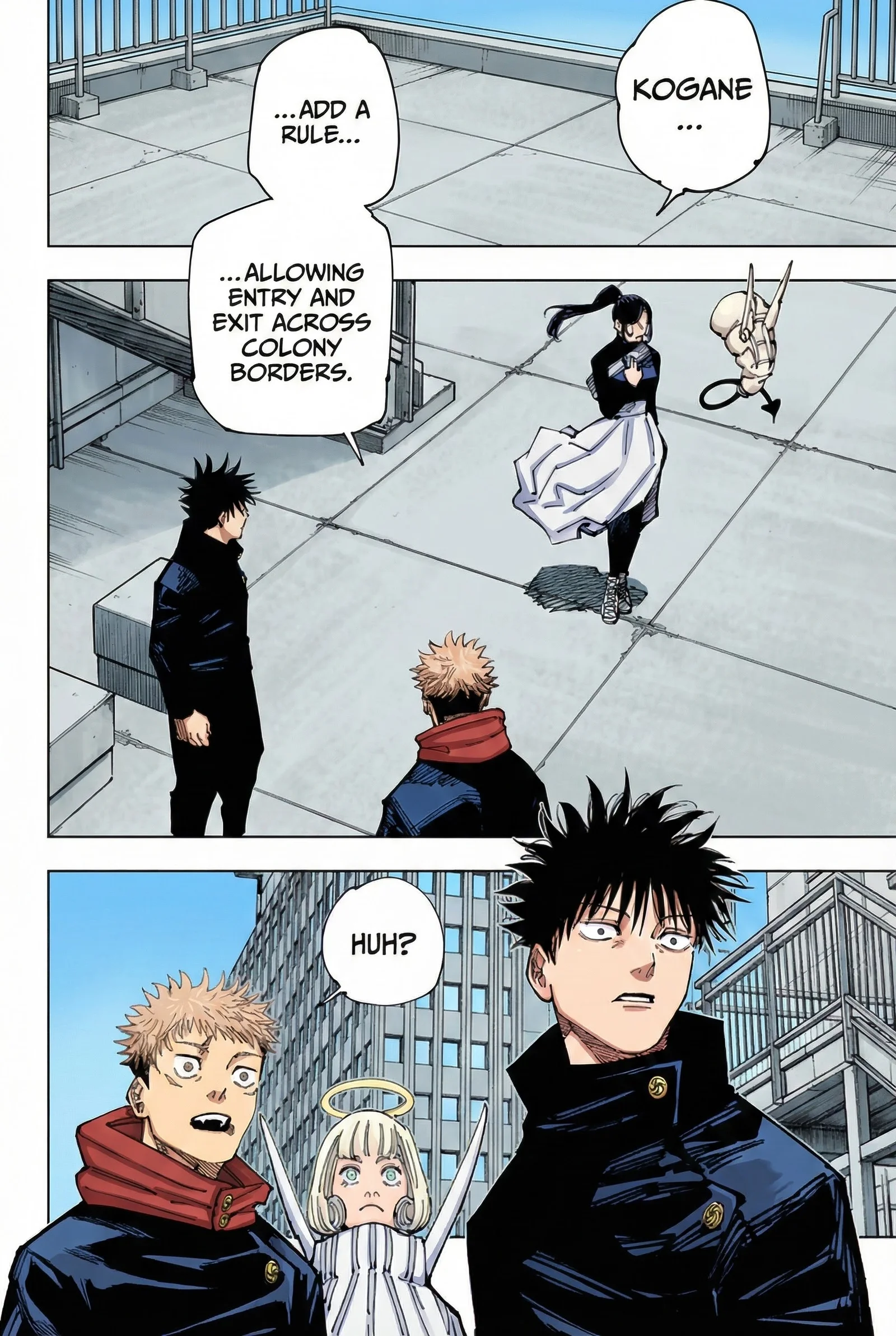 Jujutsu Kaisen Colored Manga JJK, chapter 211, page 18
