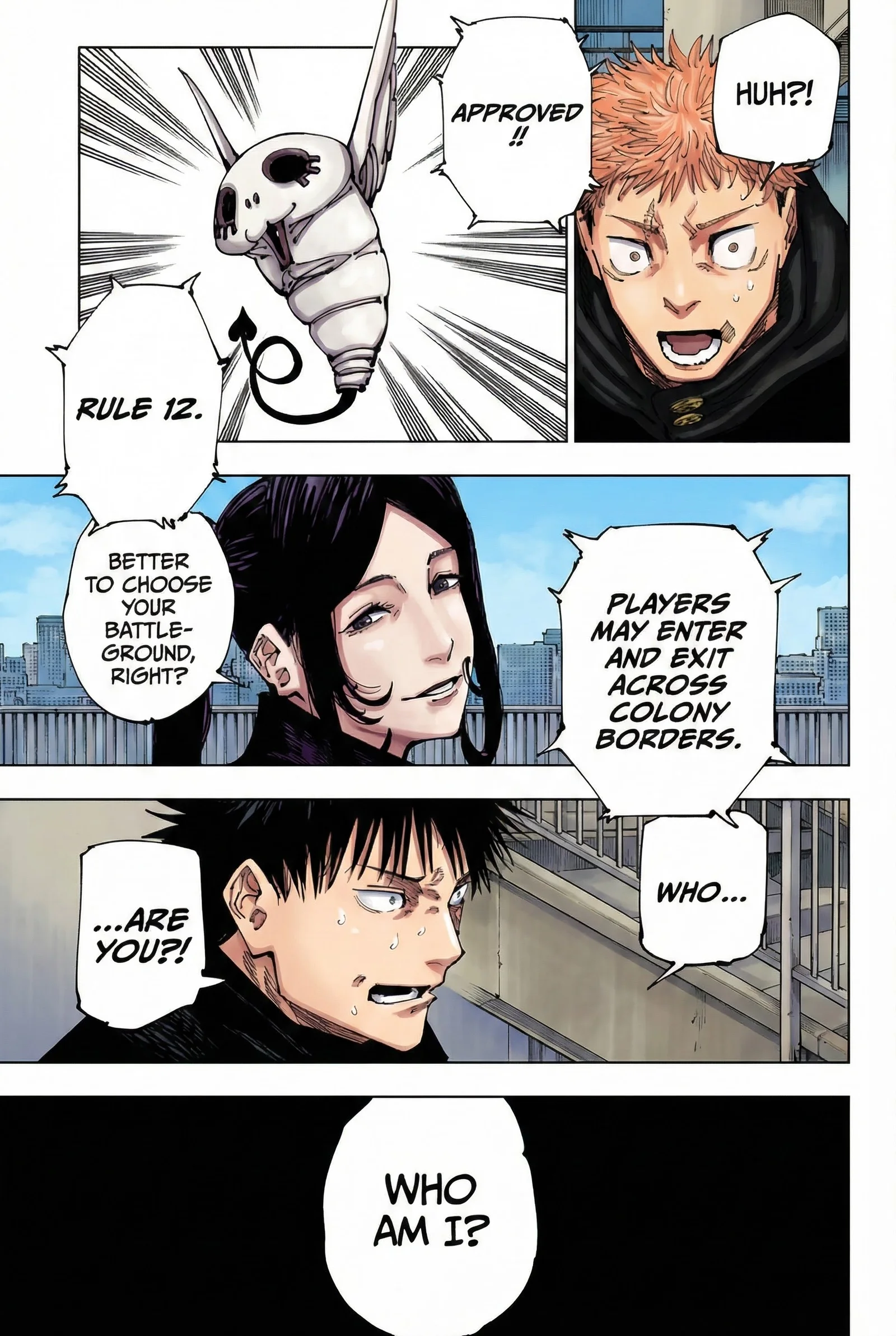 Jujutsu Kaisen Colored Manga JJK, chapter 212, page 5