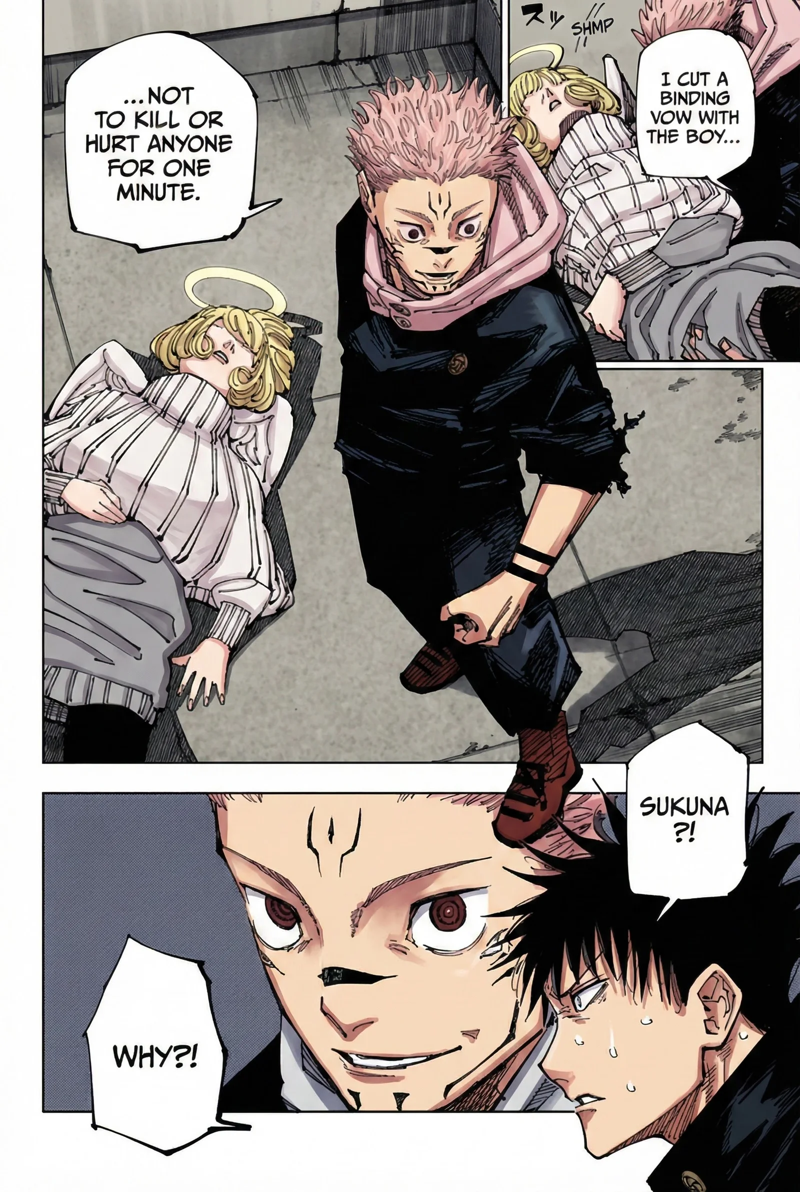 Jujutsu Kaisen Colored Manga JJK, chapter 212, page 13