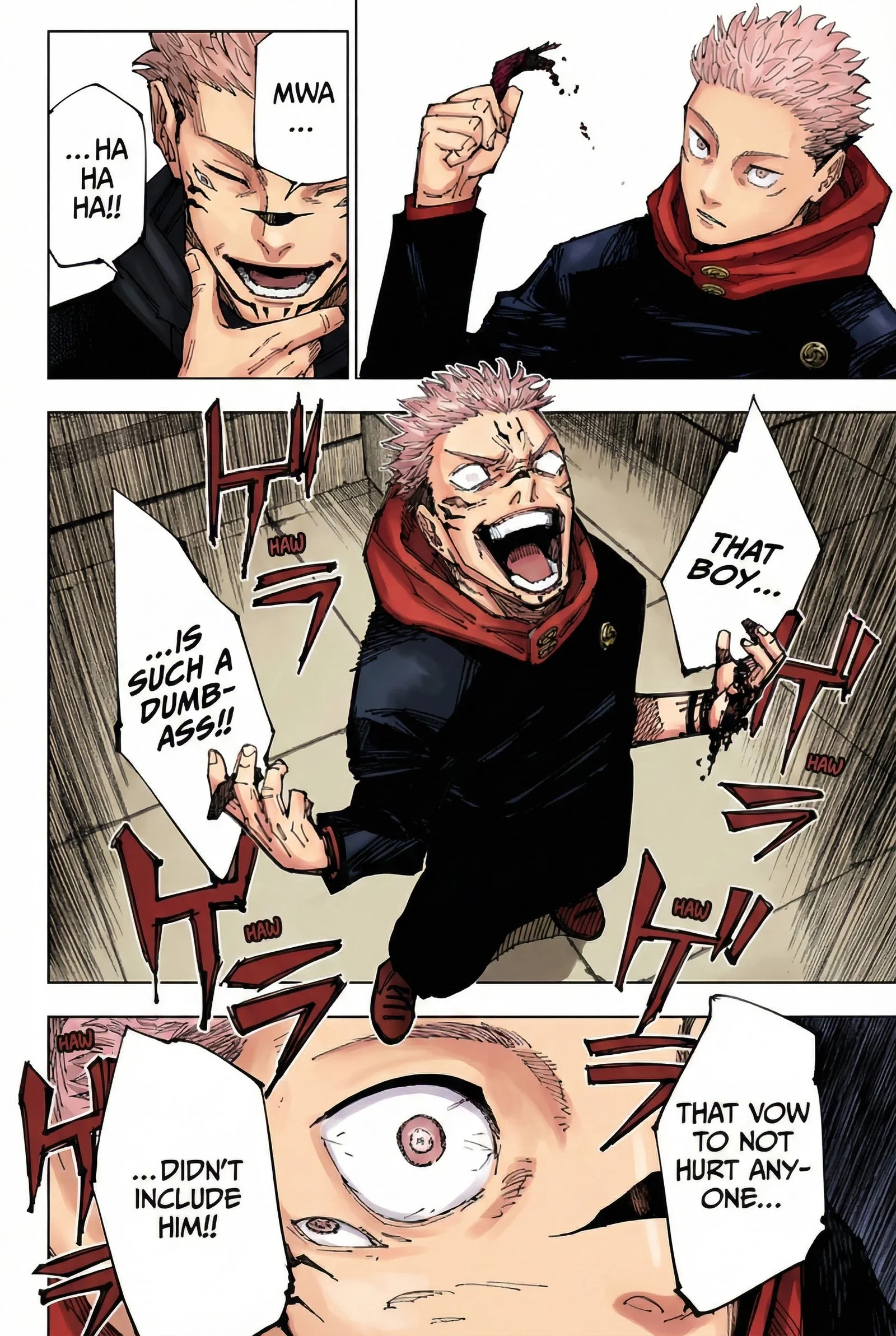 Jujutsu Kaisen Colored Manga JJK, chapter 212, page 14