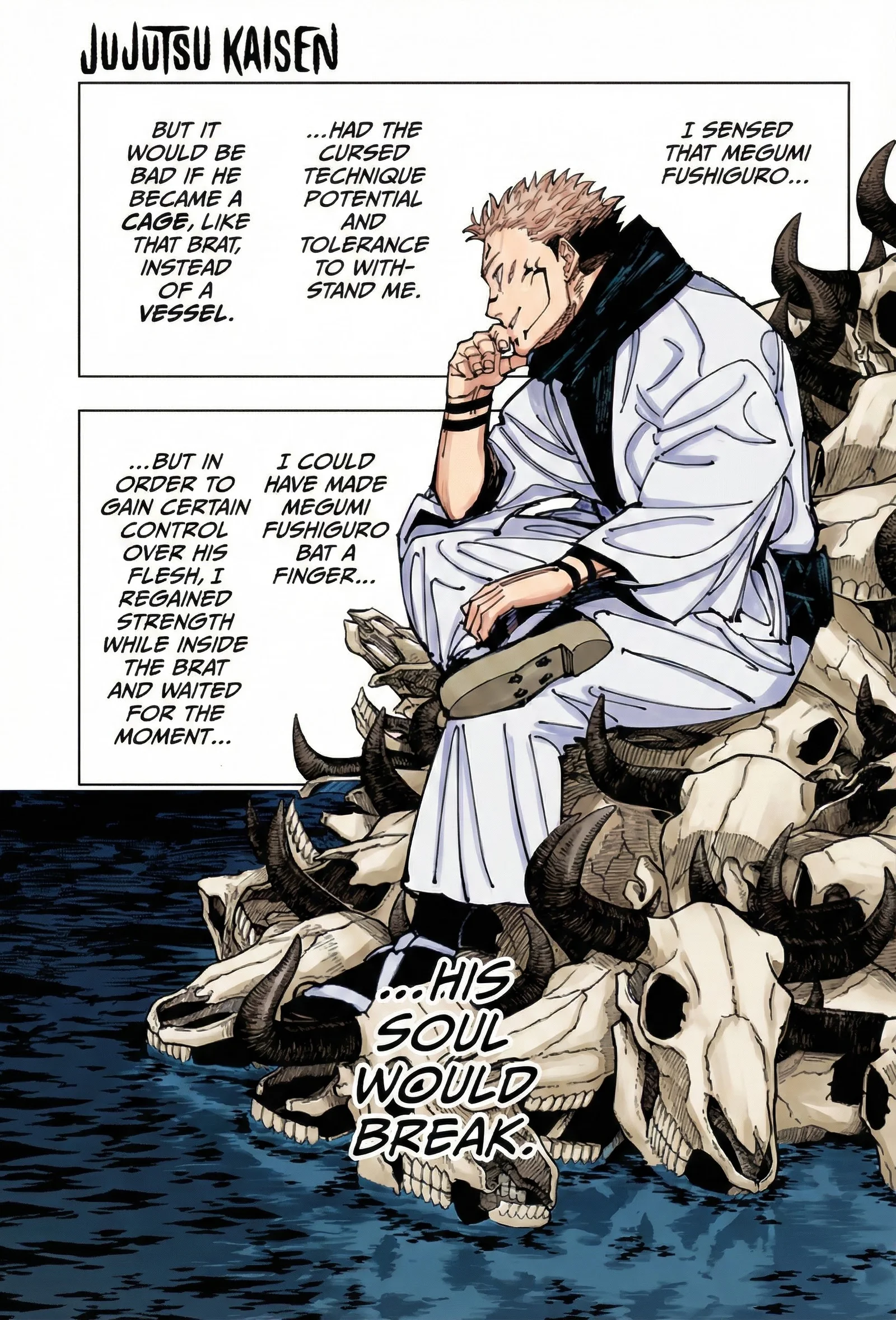 Jujutsu Kaisen Colored Manga JJK, chapter 213, page 1