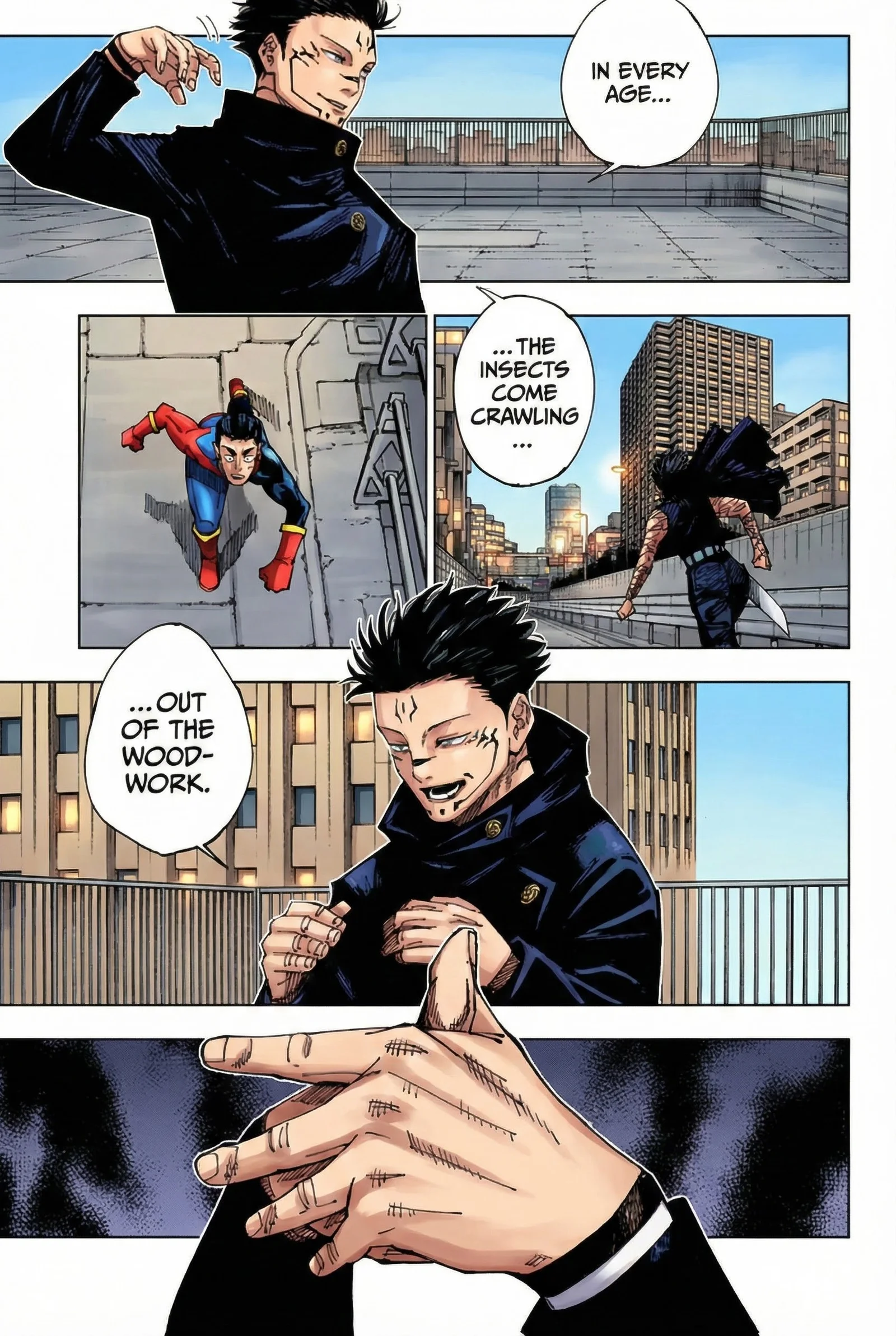 Jujutsu Kaisen Colored Manga JJK, chapter 213, page 7