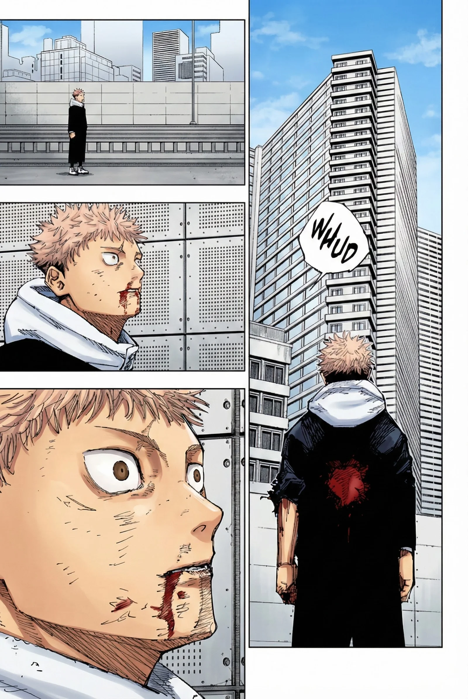 Jujutsu Kaisen Colored Manga JJK, chapter 214, page 3