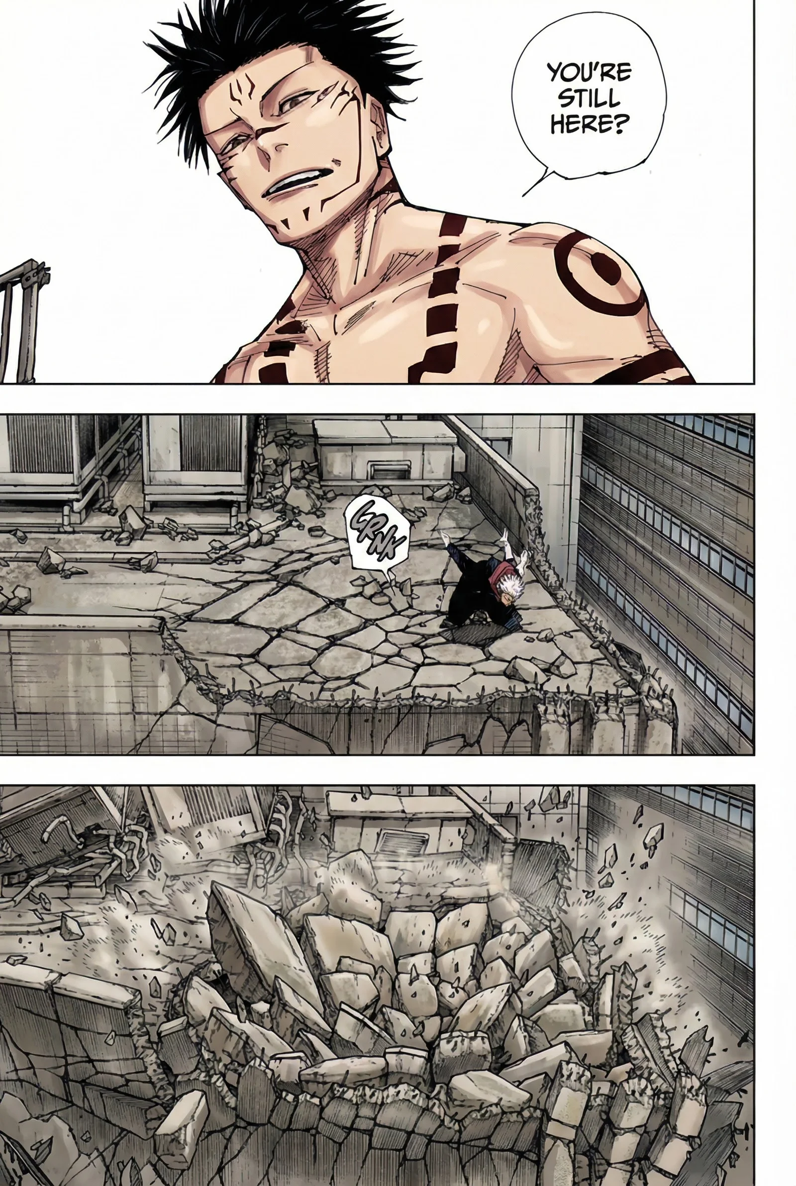 Jujutsu Kaisen Colored Manga JJK, chapter 214, page 5