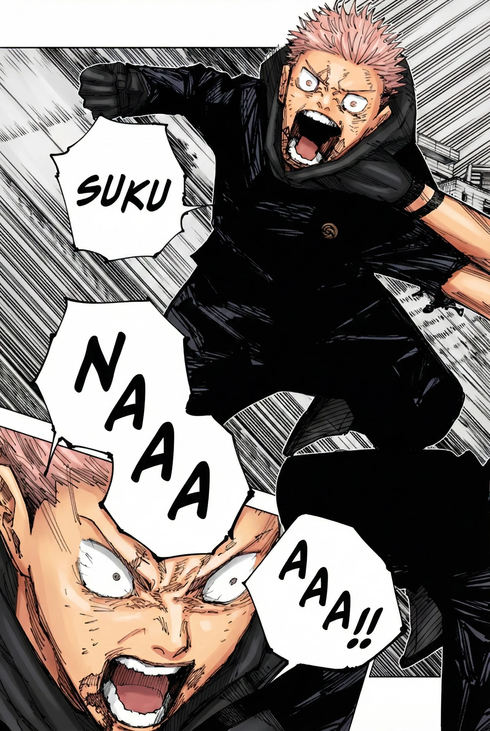 Jujutsu Kaisen Colored Manga JJK, chapter 214, page 7