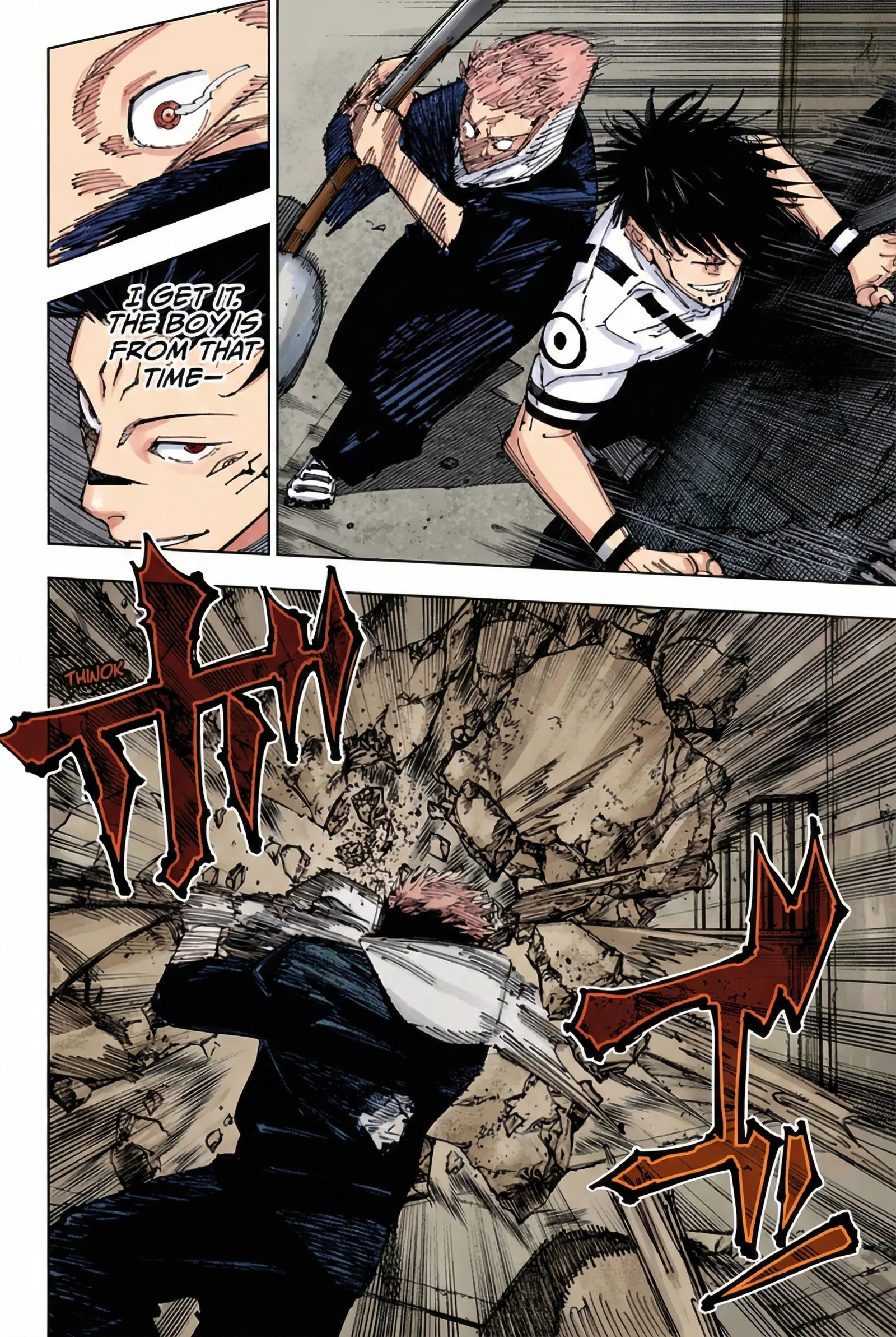 Jujutsu Kaisen Colored Manga JJK, chapter 214, page 10