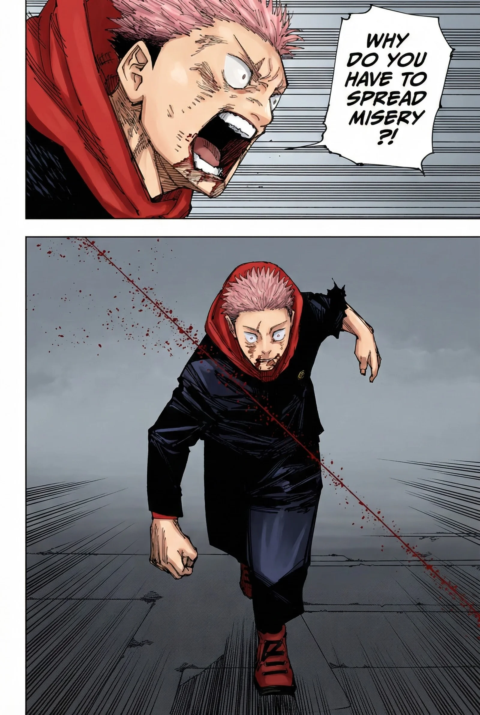 Jujutsu Kaisen Colored Manga JJK, chapter 214, page 12