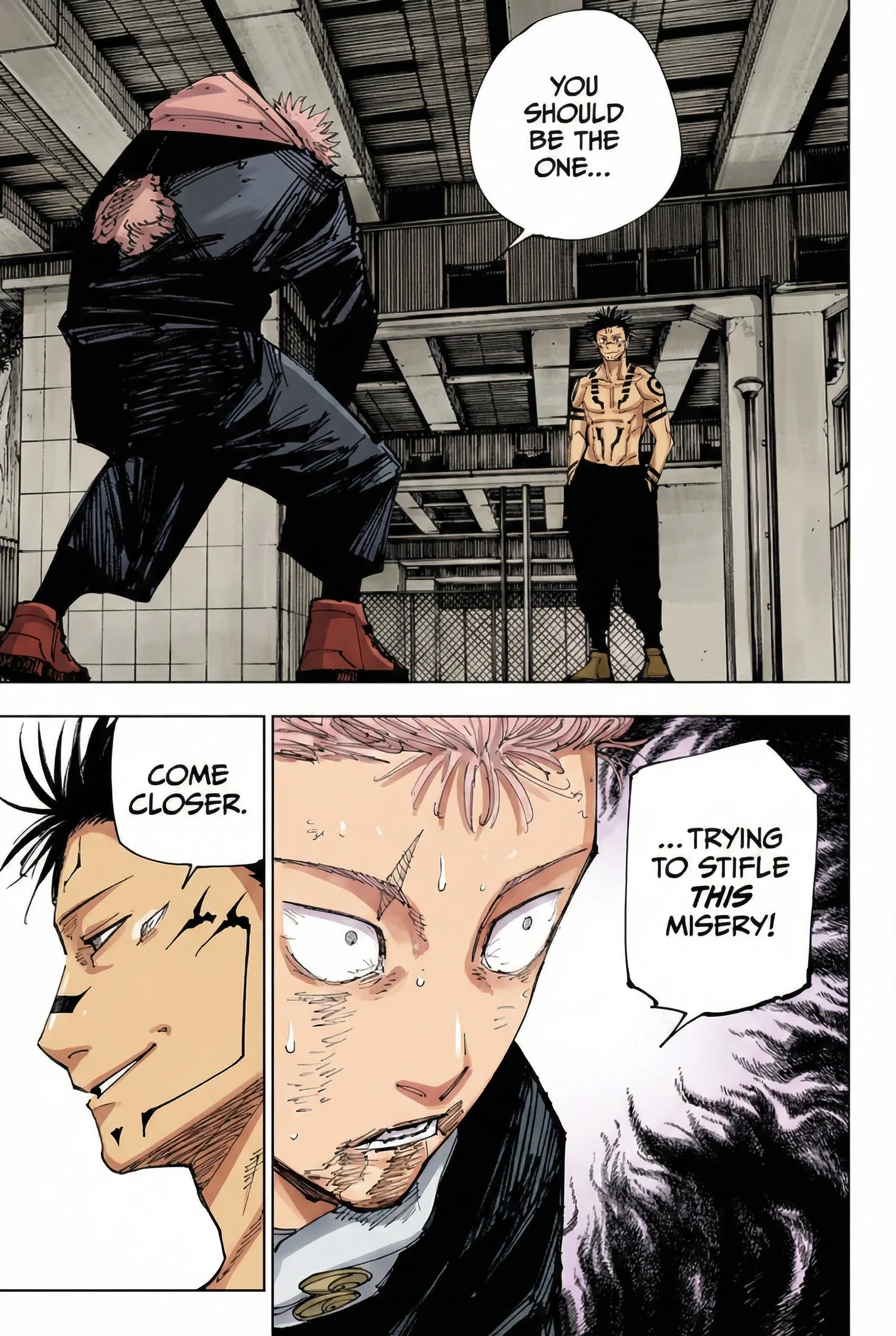 Jujutsu Kaisen Colored Manga JJK, chapter 214, page 15