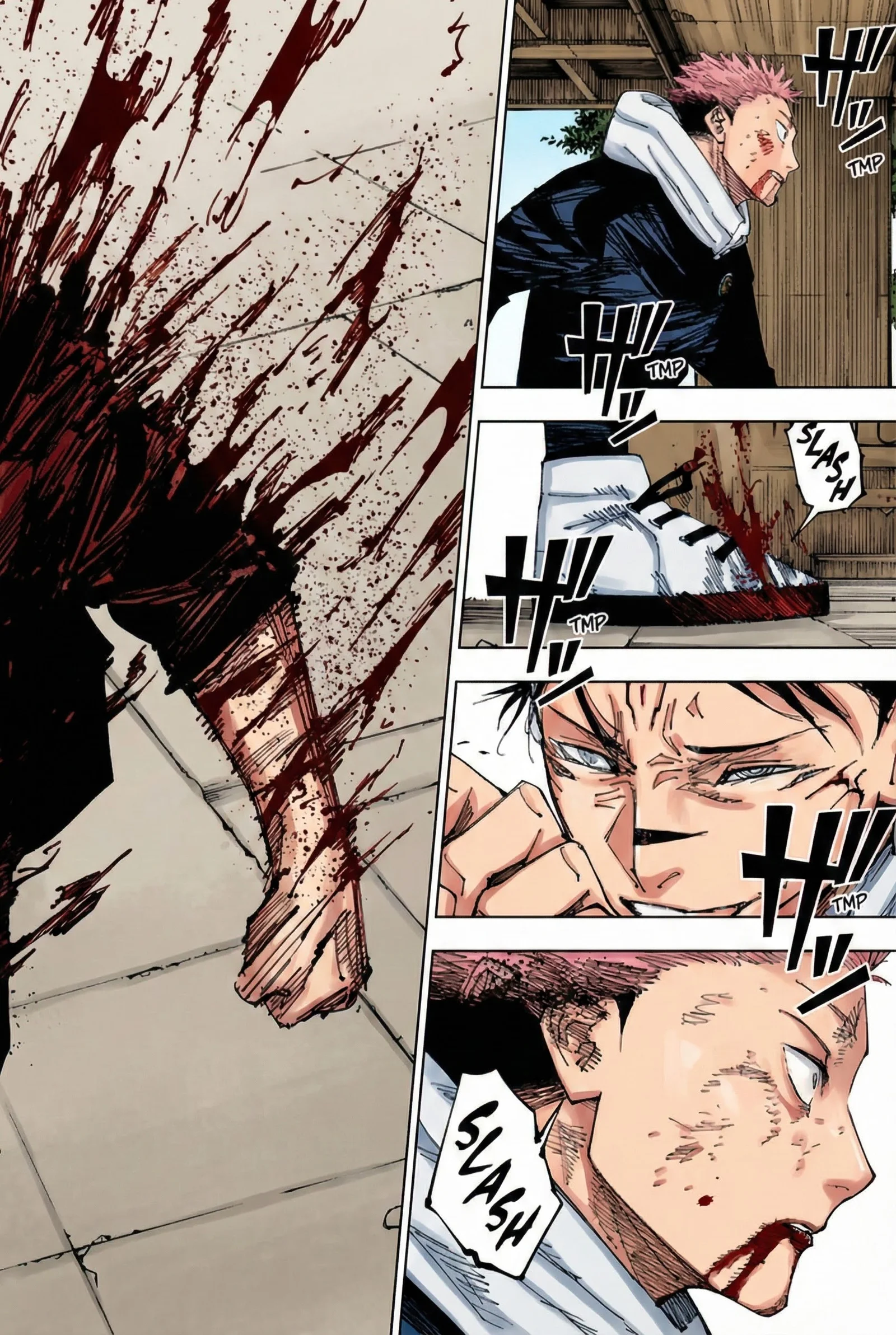 Jujutsu Kaisen Colored Manga JJK, chapter 214, page 17