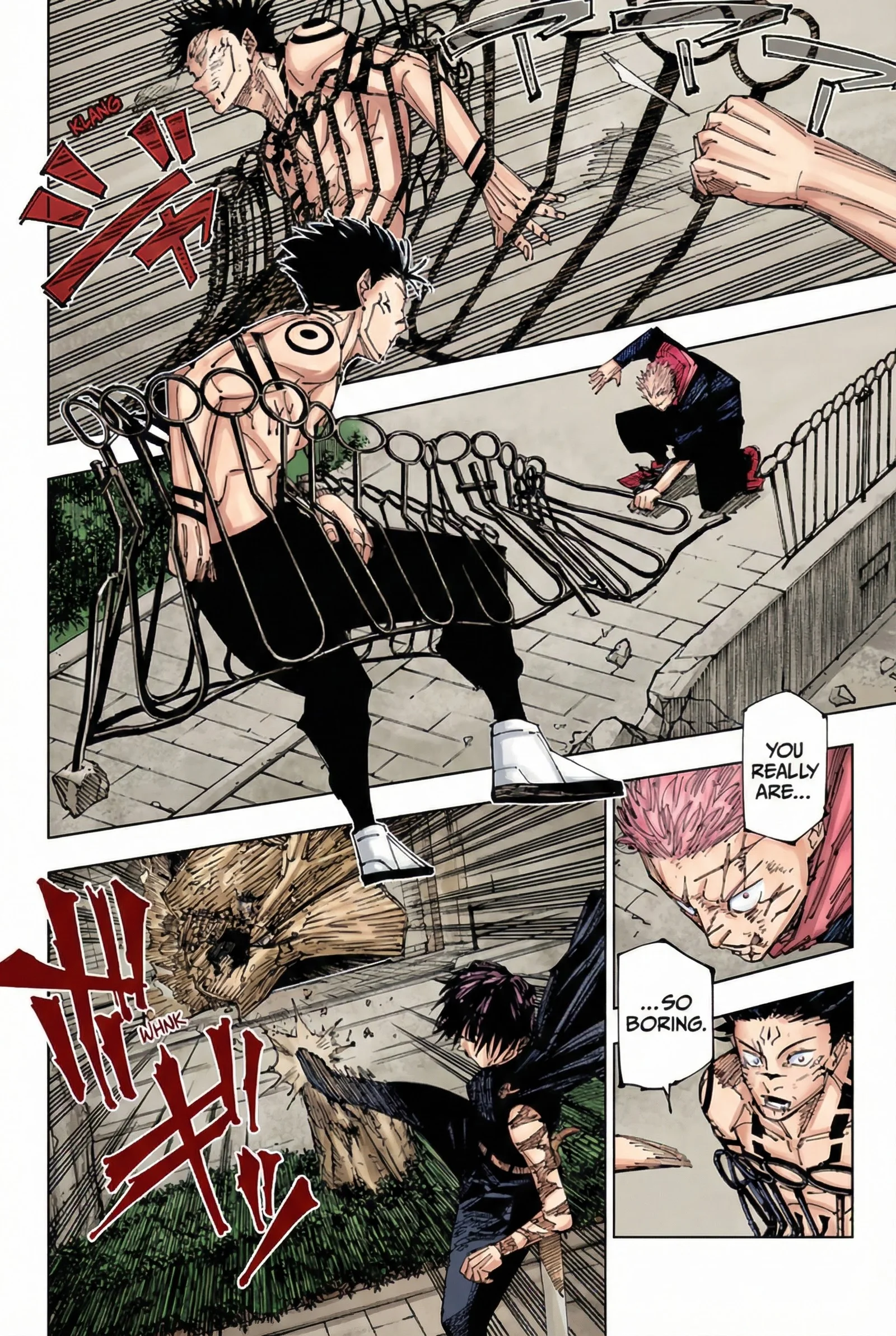 Jujutsu Kaisen Colored Manga JJK, chapter 215, page 9