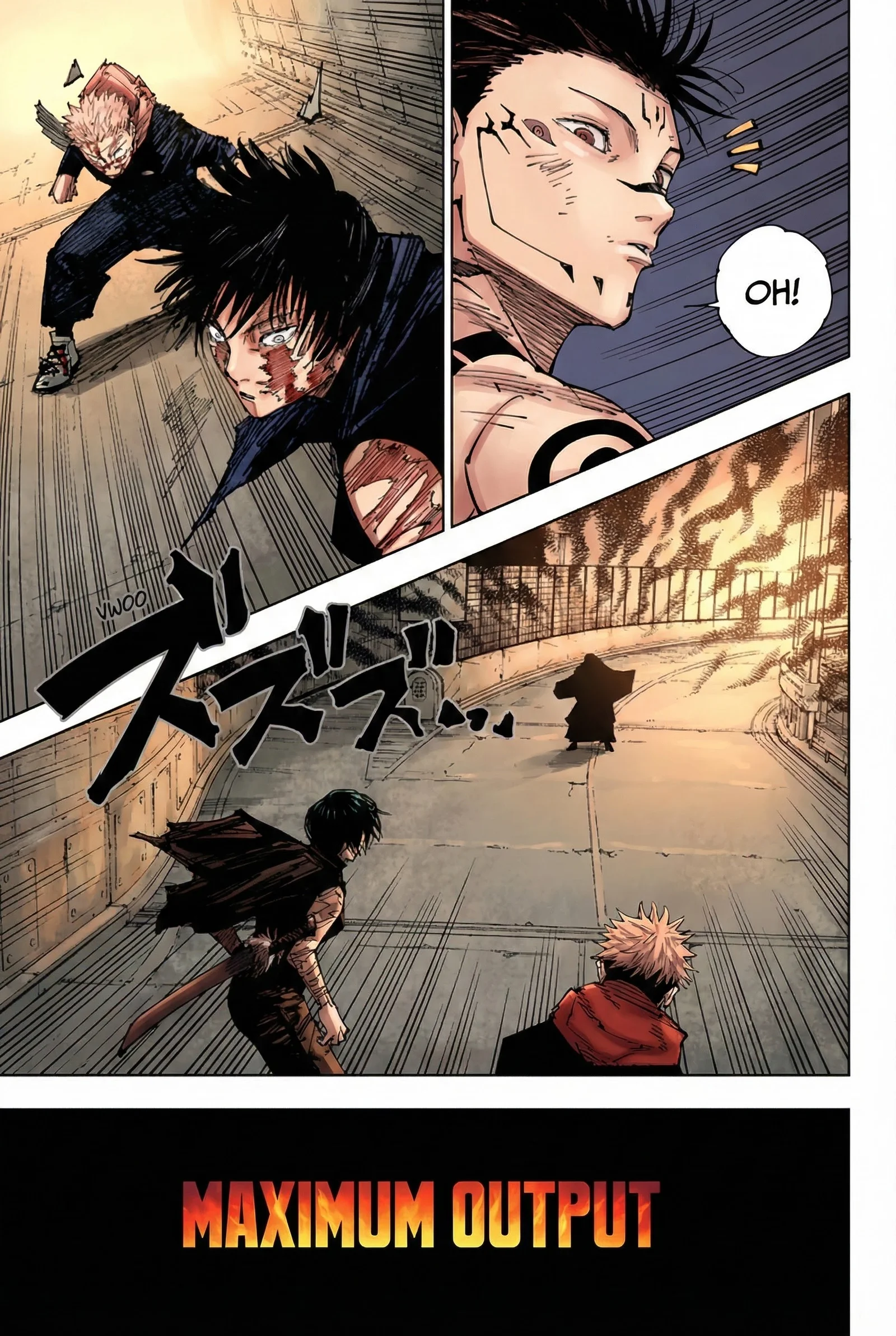 Jujutsu Kaisen Colored Manga JJK, chapter 215, page 15