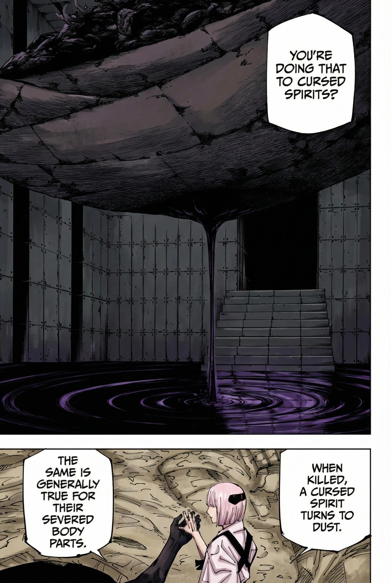 Jujutsu Kaisen Colored Manga JJK, chapter 216, page 5