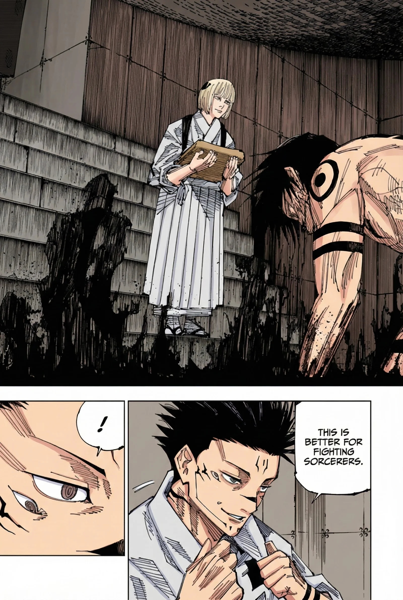 Jujutsu Kaisen Colored Manga JJK, chapter 216, page 8