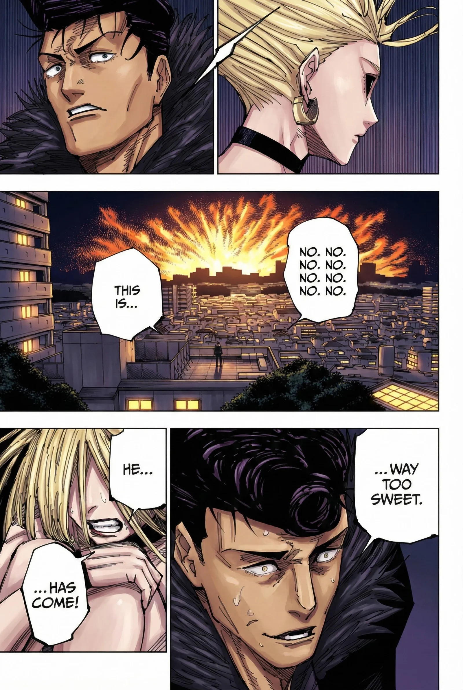 Jujutsu Kaisen Colored Manga JJK, chapter 216, page 12
