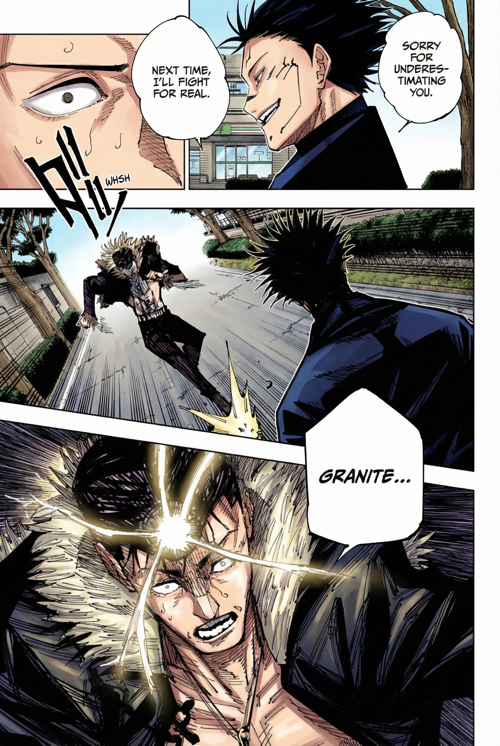 Jujutsu Kaisen Colored Manga JJK, chapter 216, page 14