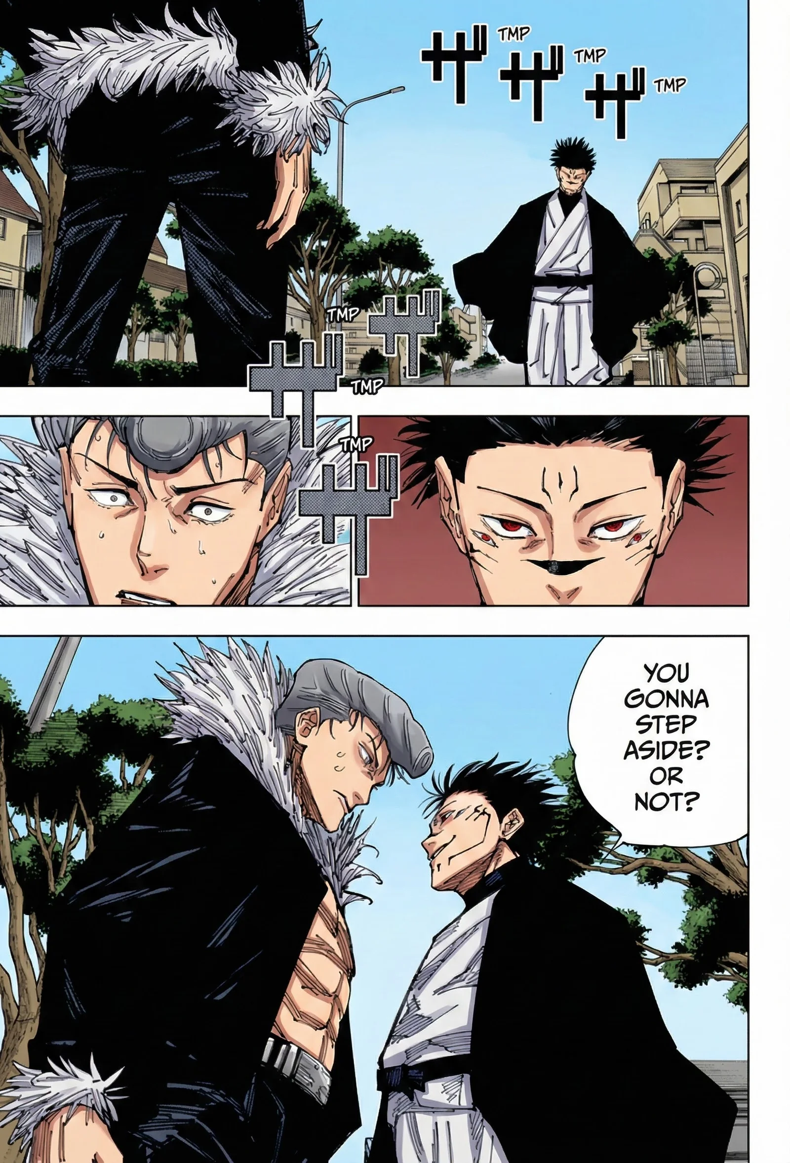Jujutsu Kaisen Colored Manga JJK, chapter 216, page 16