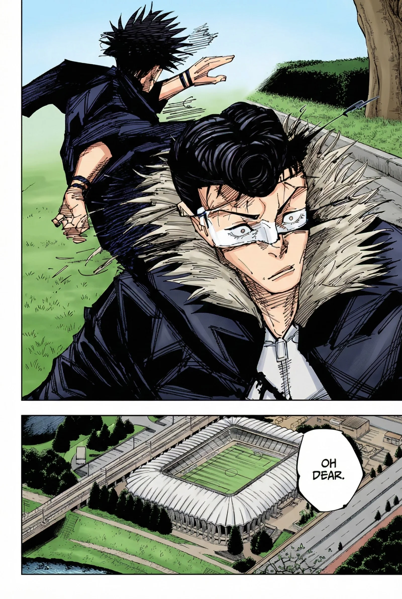 Jujutsu Kaisen Colored Manga JJK, chapter 216, page 18
