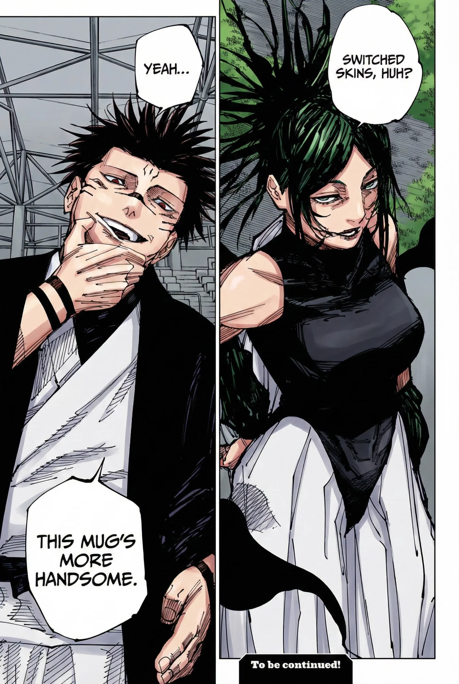 Jujutsu Kaisen Colored Manga JJK, chapter 216, page 19