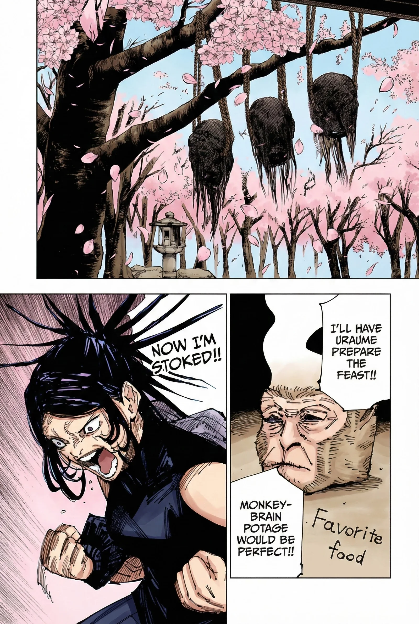 Jujutsu Kaisen Colored Manga JJK, chapter 217, page 8