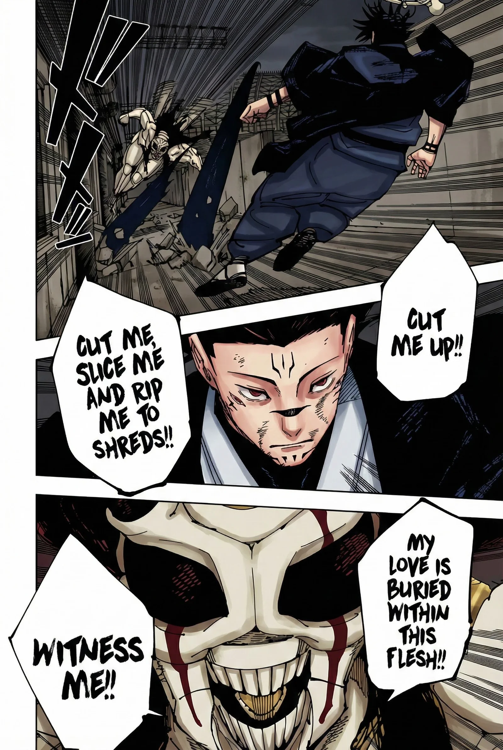 Jujutsu Kaisen Colored Manga JJK, chapter 218, page 6