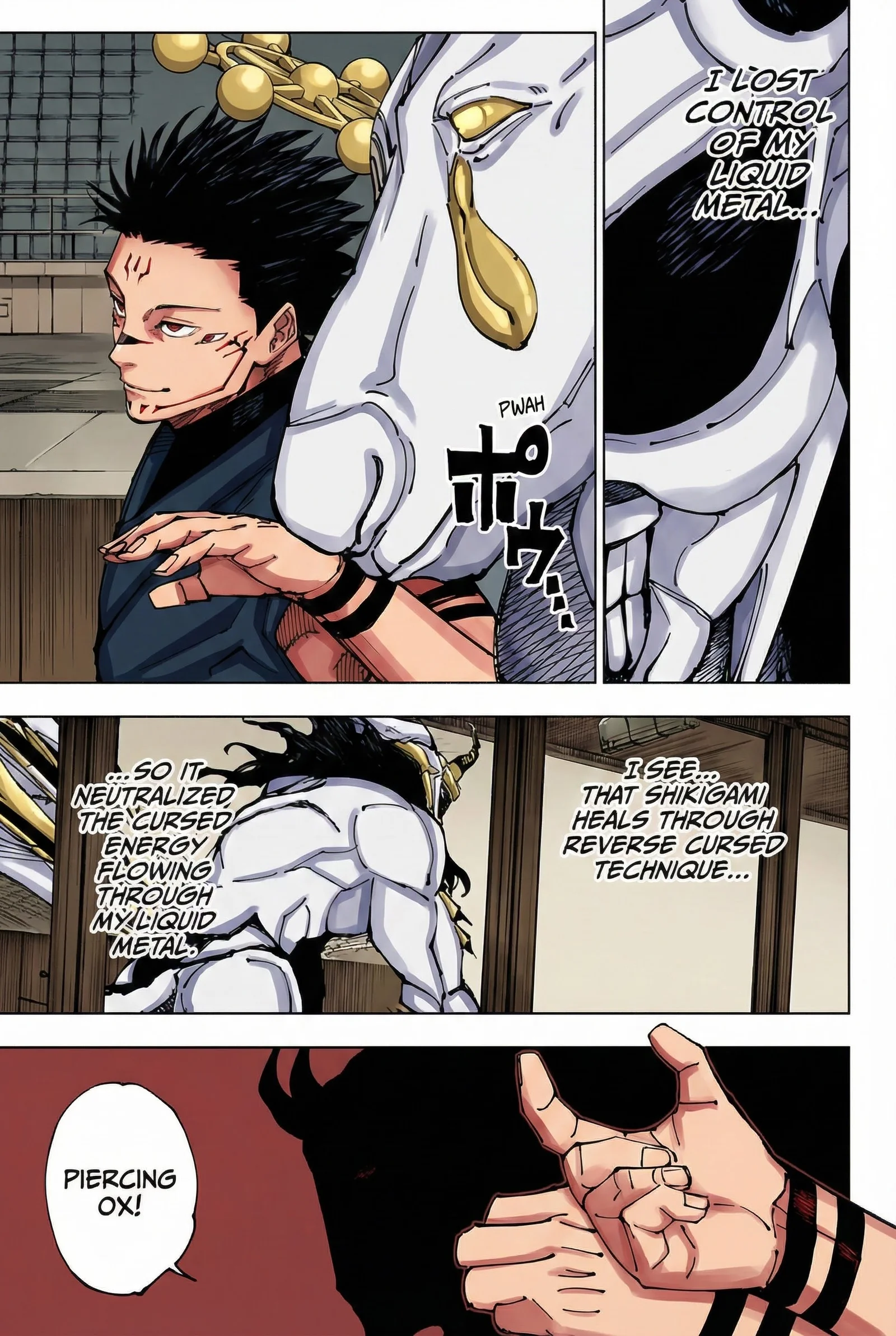 Jujutsu Kaisen Colored Manga JJK, chapter 218, page 10