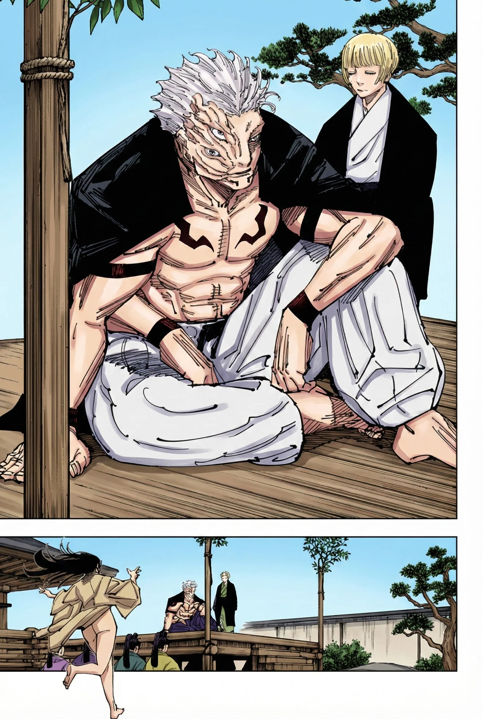 Jujutsu Kaisen Colored Manga JJK, chapter 219, page 5