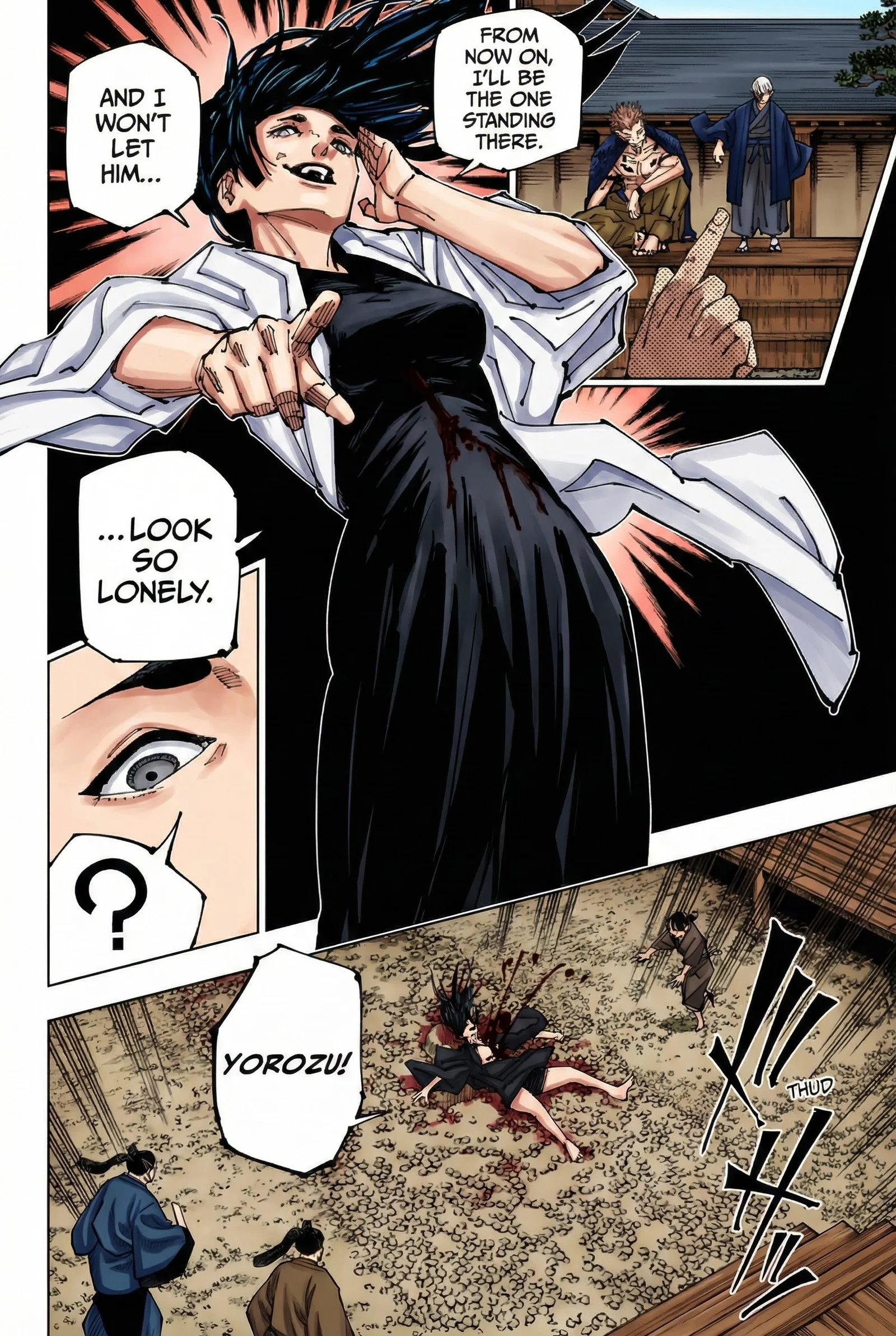 Jujutsu Kaisen Colored Manga JJK, chapter 219, page 8