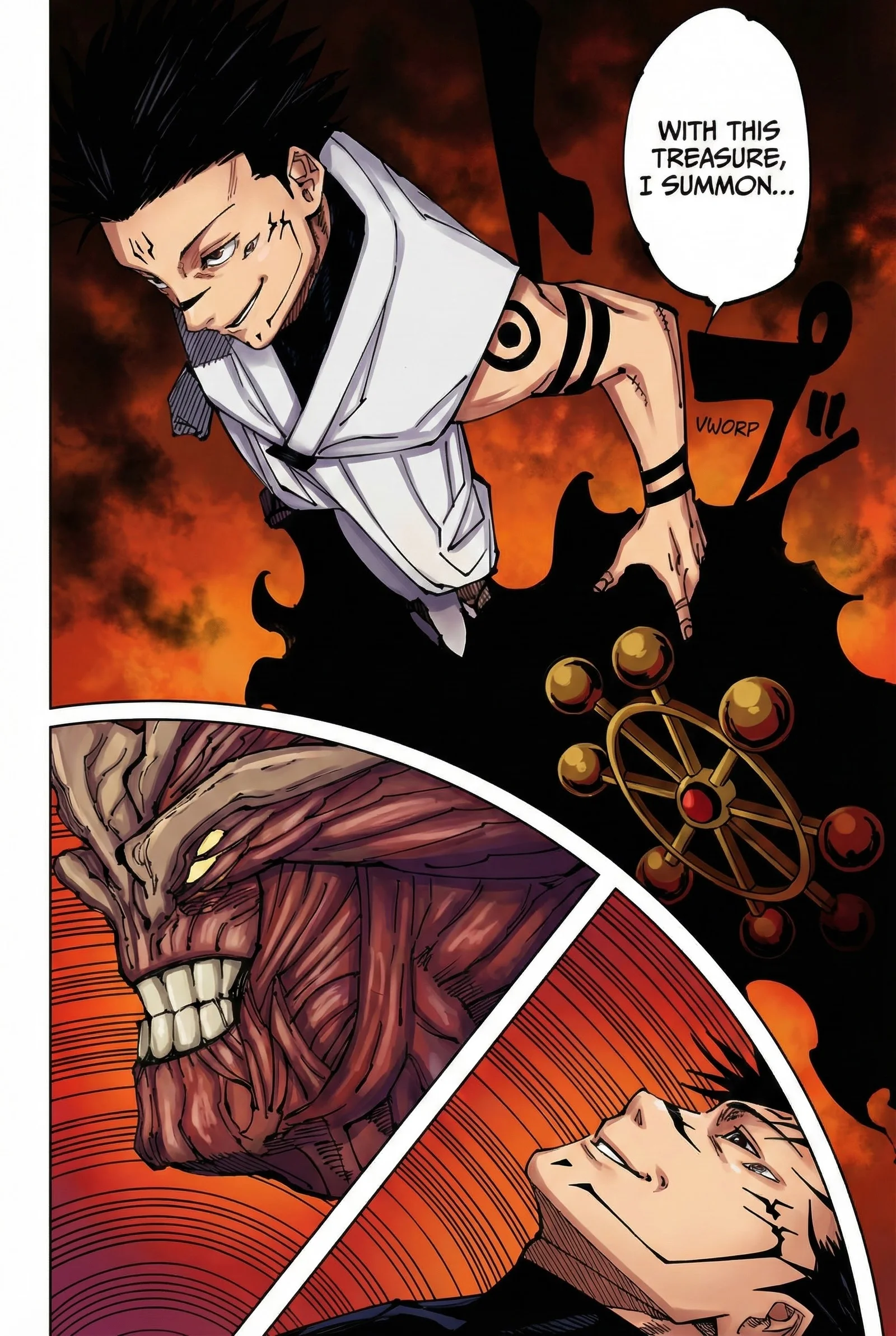 Jujutsu Kaisen Colored Manga JJK, chapter 219, page 14
